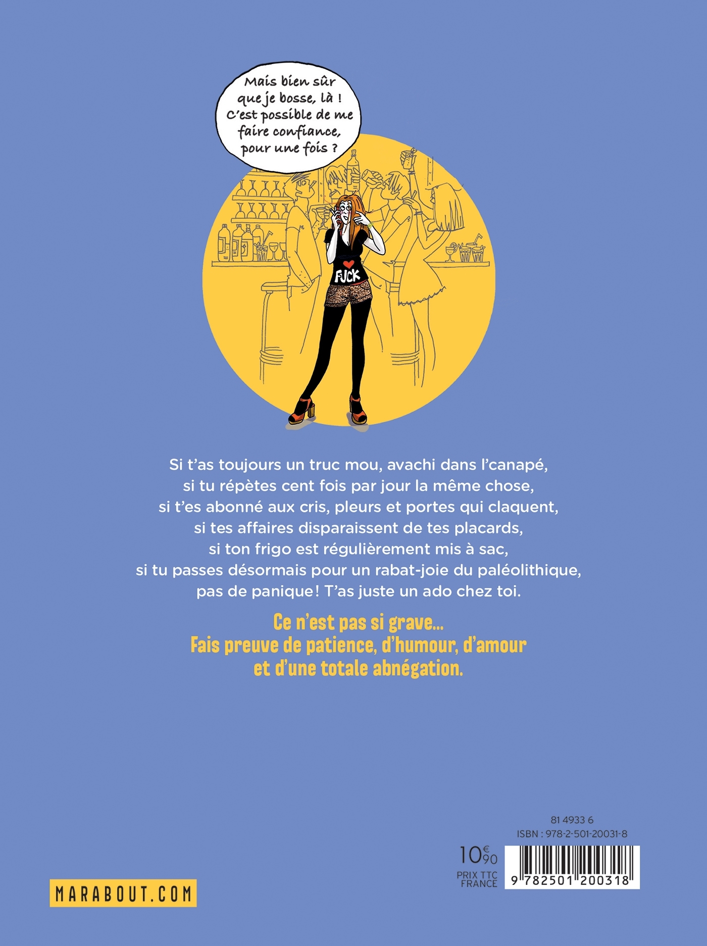 Kiffe ta life, t'as un ado - Alexandra Brijatoff - MARABOUT