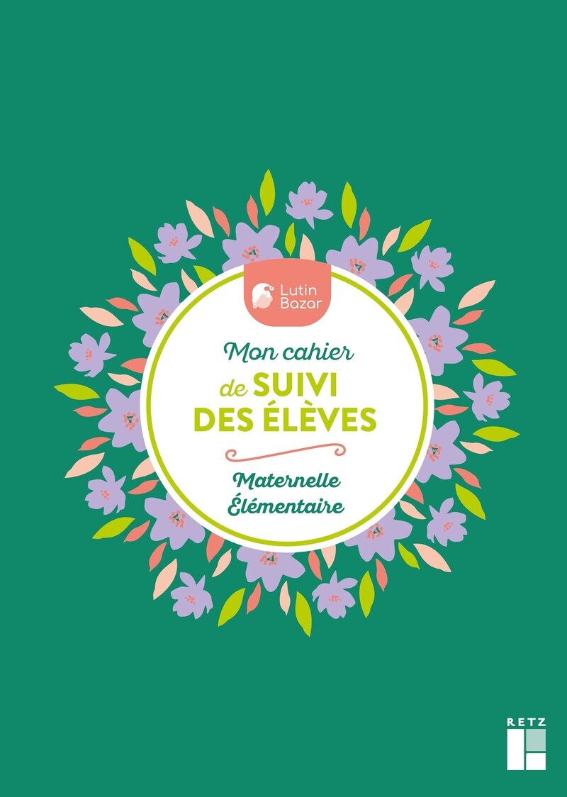 Mon cahier de suivi des élèves avec stickers et marque-page - maternelle et élémentaire -  Lutin Bazar - RETZ