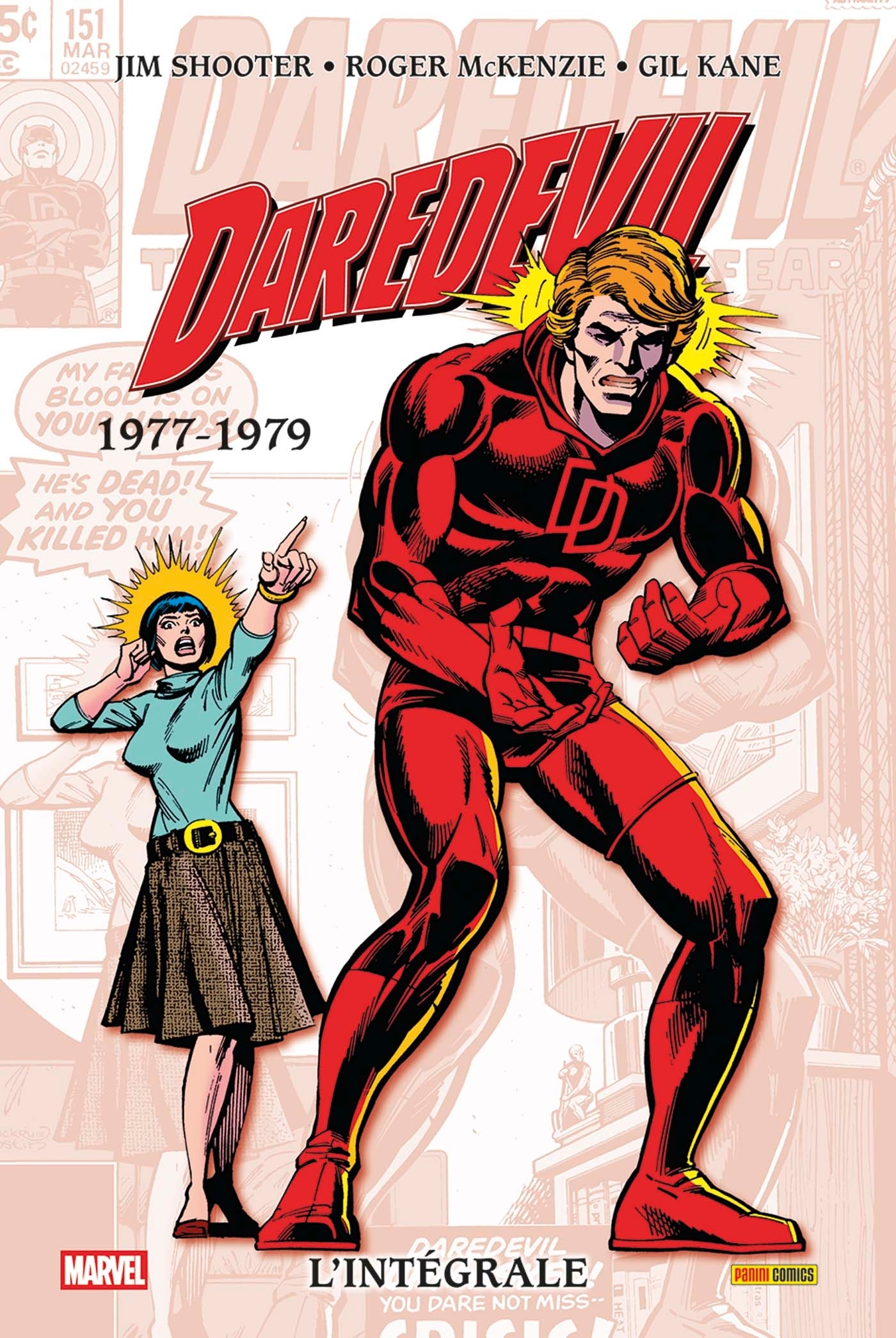 Daredevil : L'intégrale 1977-1979 (T13) - Jim Shooter, Gerry Conway, Jo Duffy - PANINI
