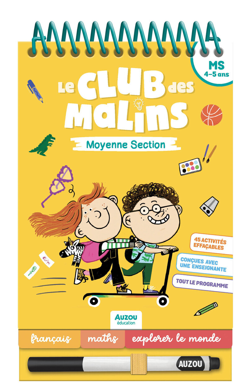 Le club des malins - MS -  - AUZOU