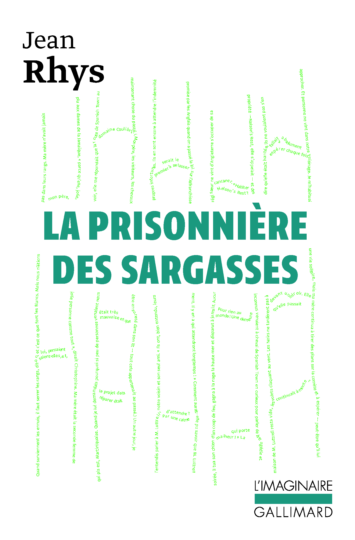 La Prisonnière des Sargasses - Jean Rhys - GALLIMARD
