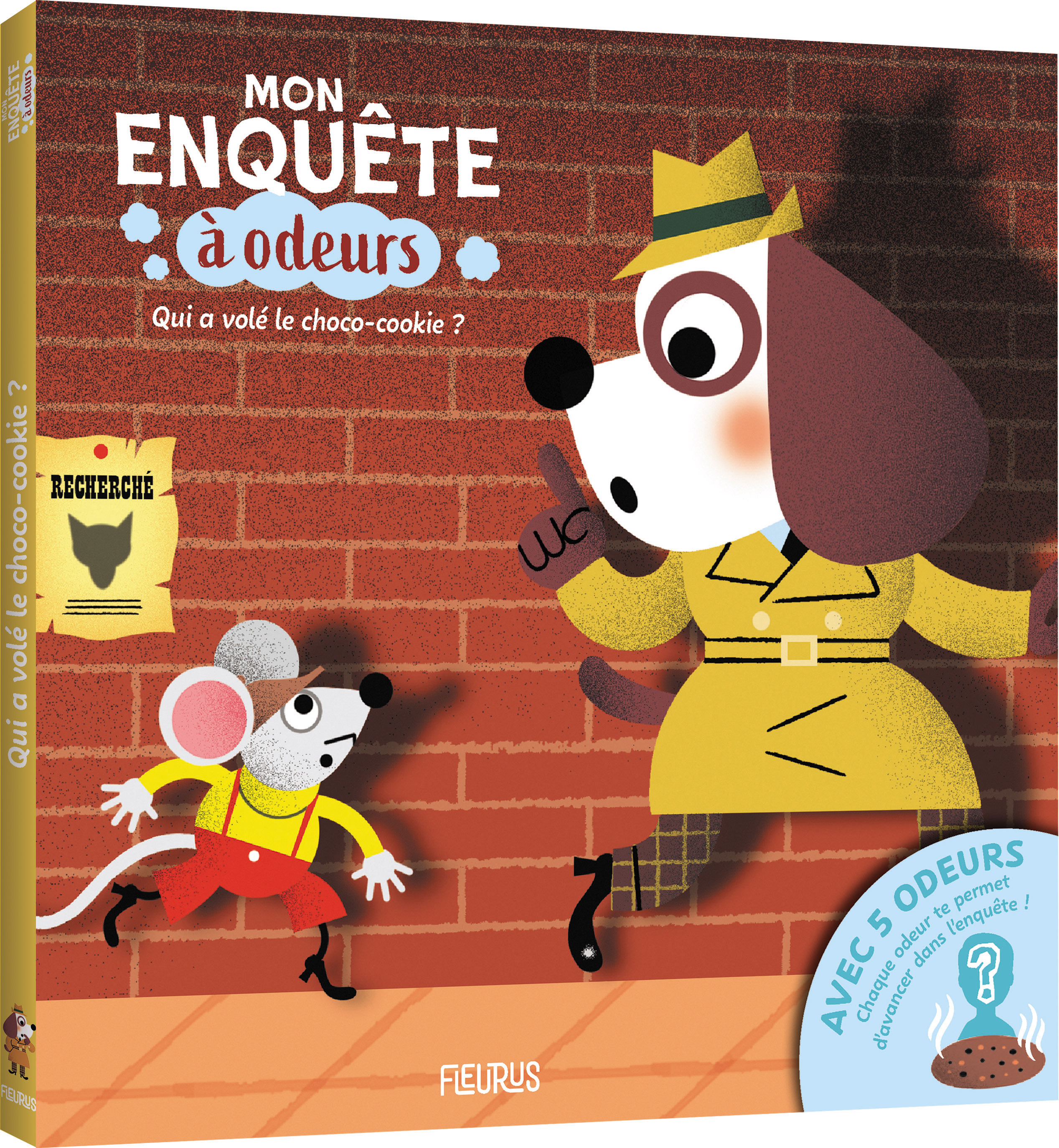 Inspecteur Snif – Qui a volé le choco-cookie ? - Camille Masson - FLEURUS