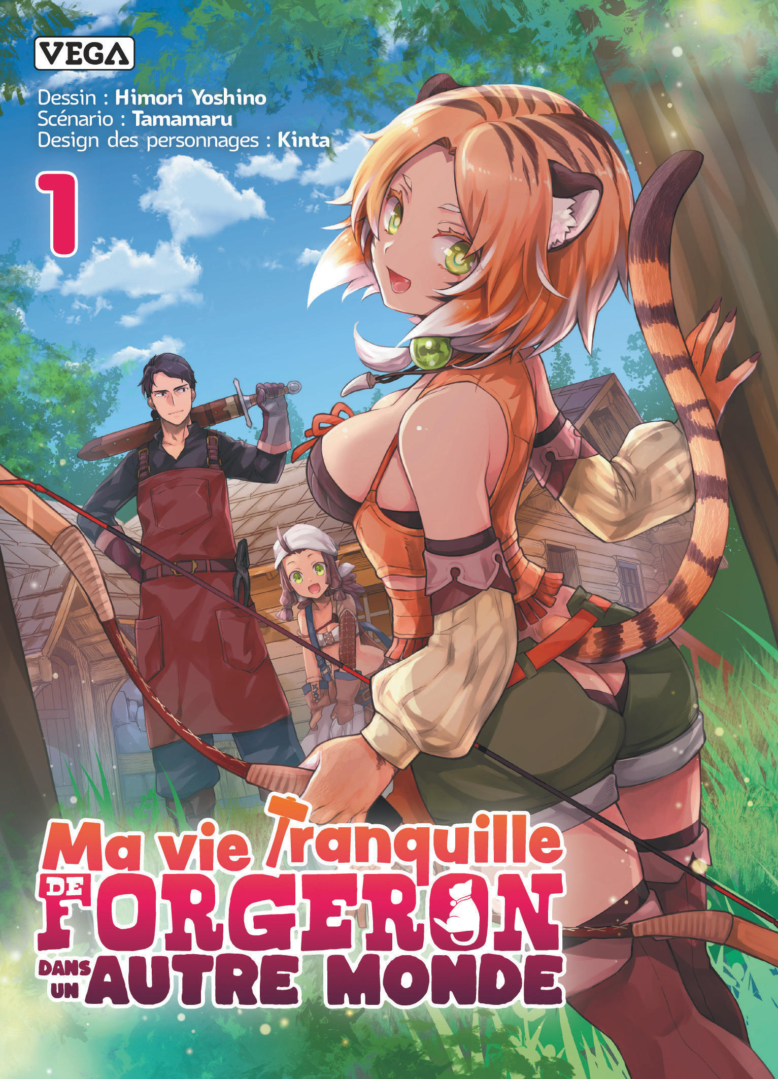 Ma vie Tranquille de forgeron dans un autre monde - Tome 1 -  Tamamaru - VEGA DUPUIS