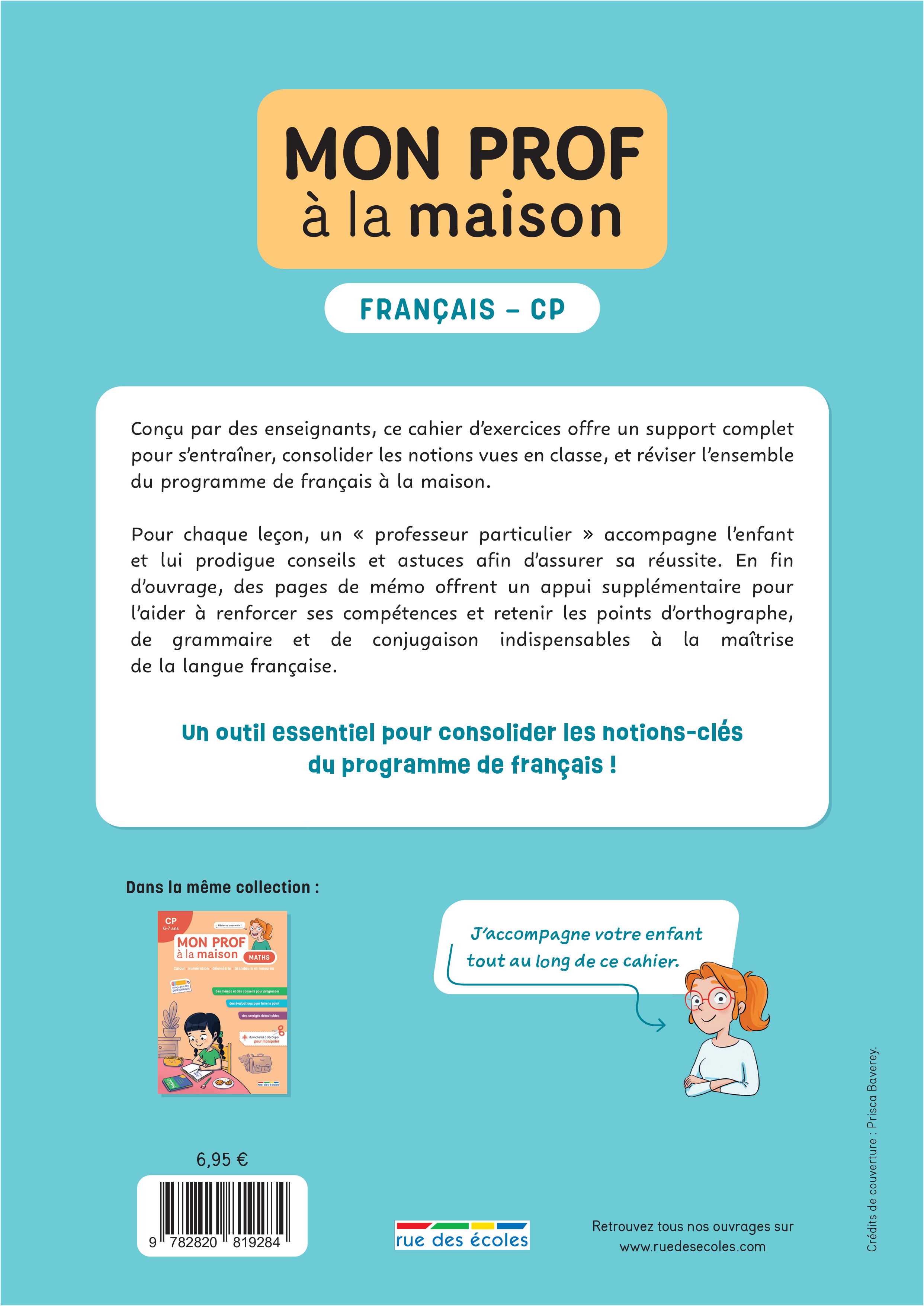 Mon prof à la maison - Français CP -  Collectif - RUE DES ECOLES