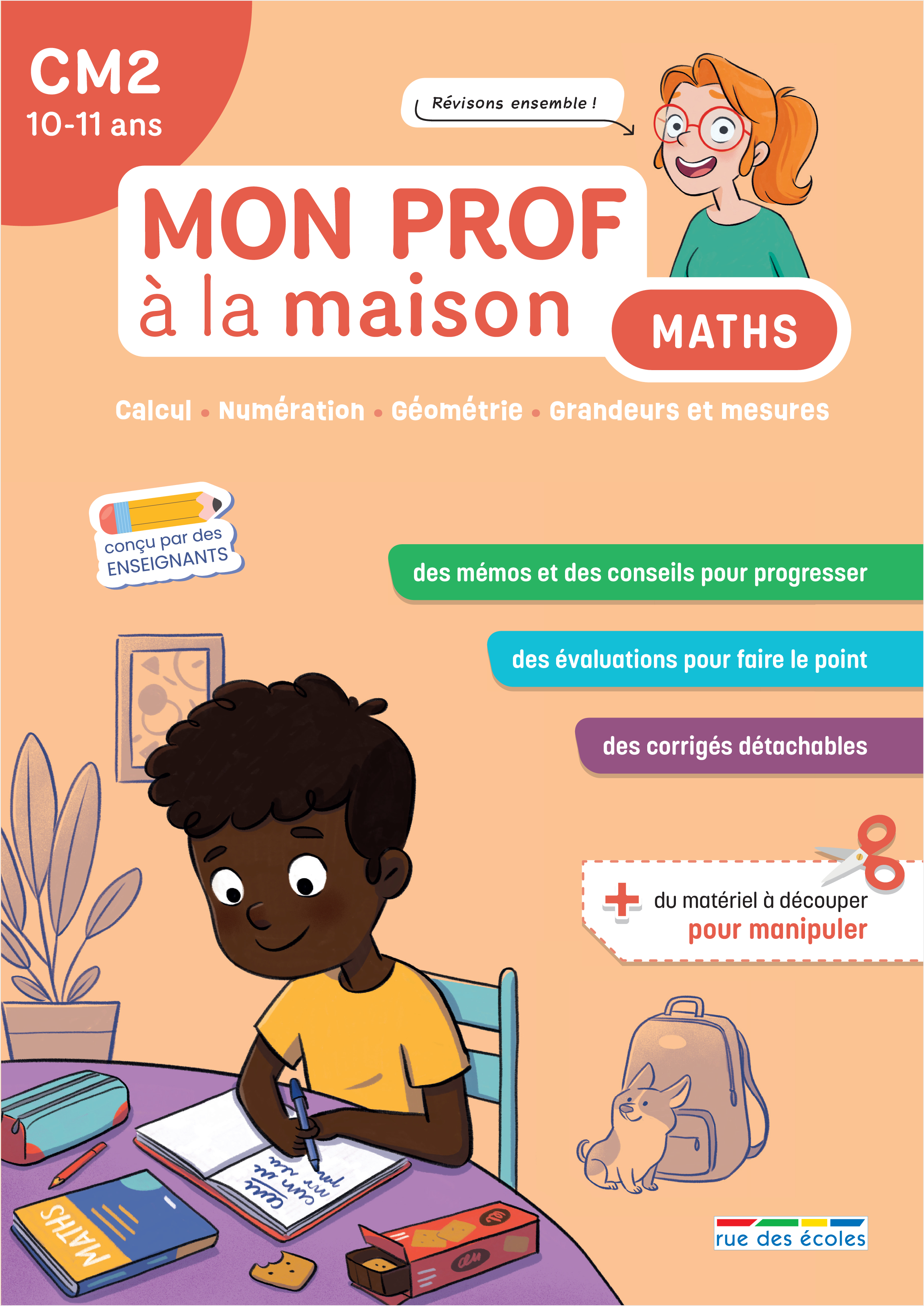 Mon prof à la maison - Maths CM2 - Camille  Denoël, Maxime Paul - RUE DES ECOLES