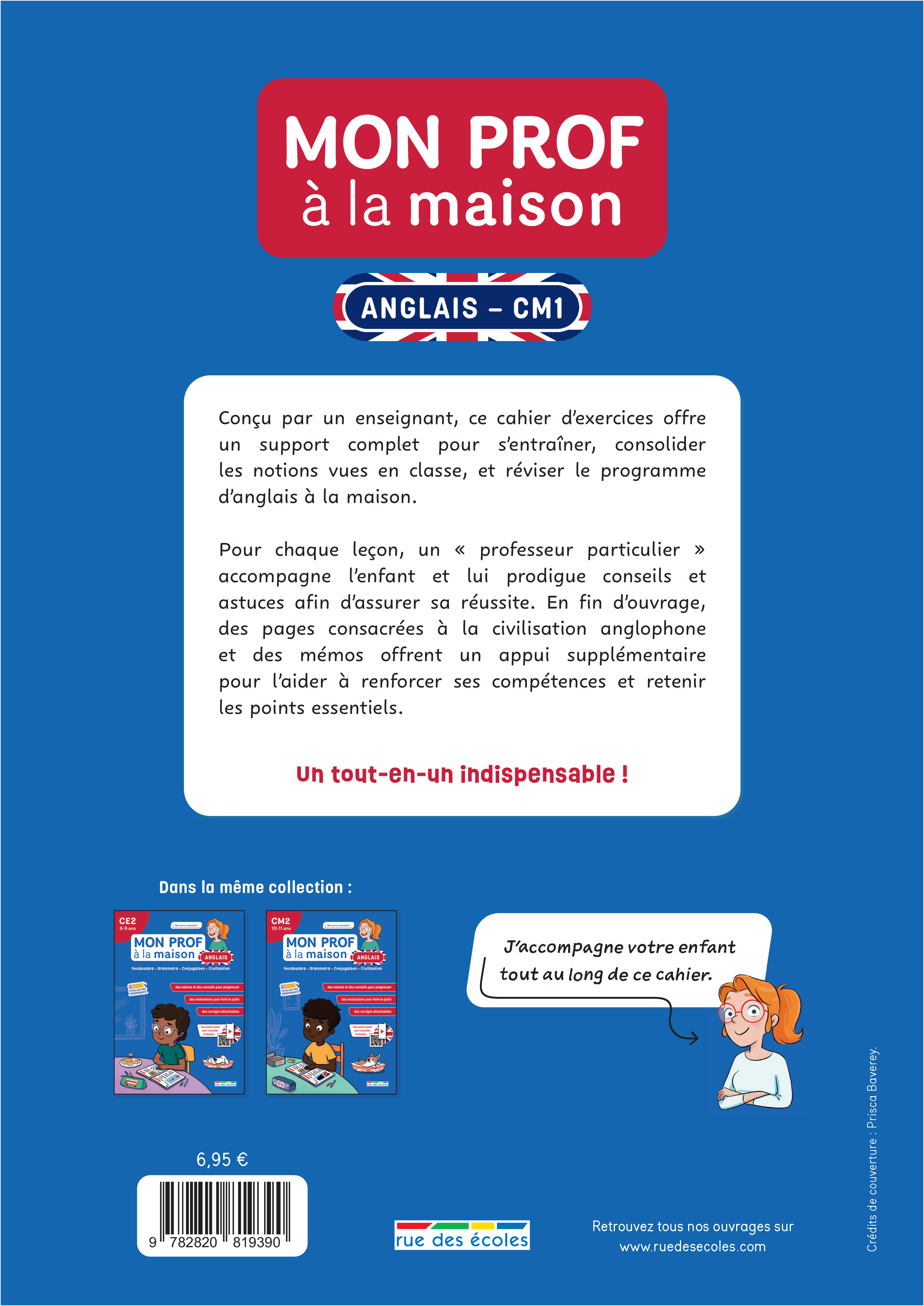 Mon prof à la maison - Anglais CM1 - Maxime Paul - RUE DES ECOLES