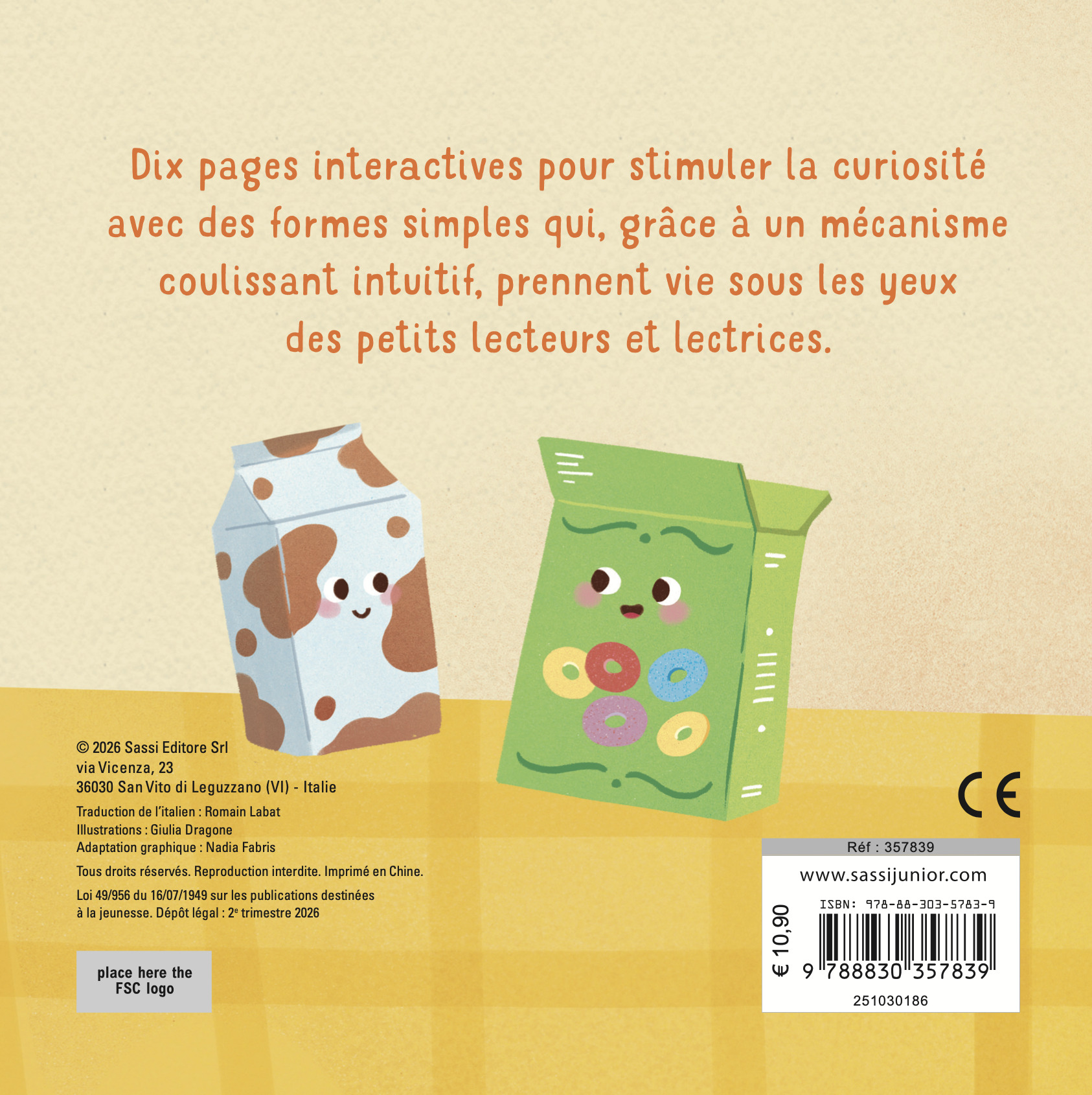 Glisse et découvre. Le petit-déjeuner -  AA.VV. - SASSI