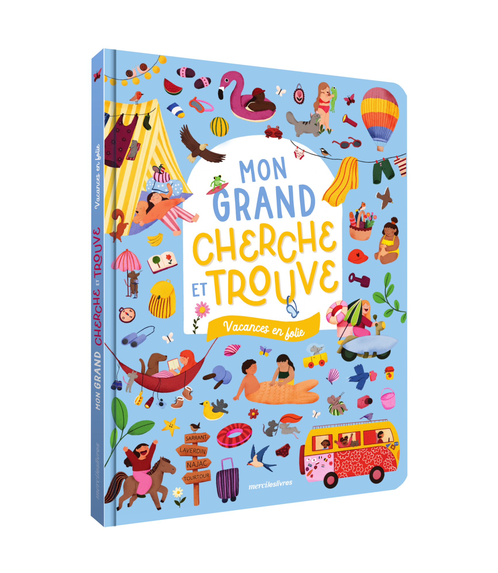 Mon grand cherche et trouve - Vacances en folie -  - MERCILESLIVRES