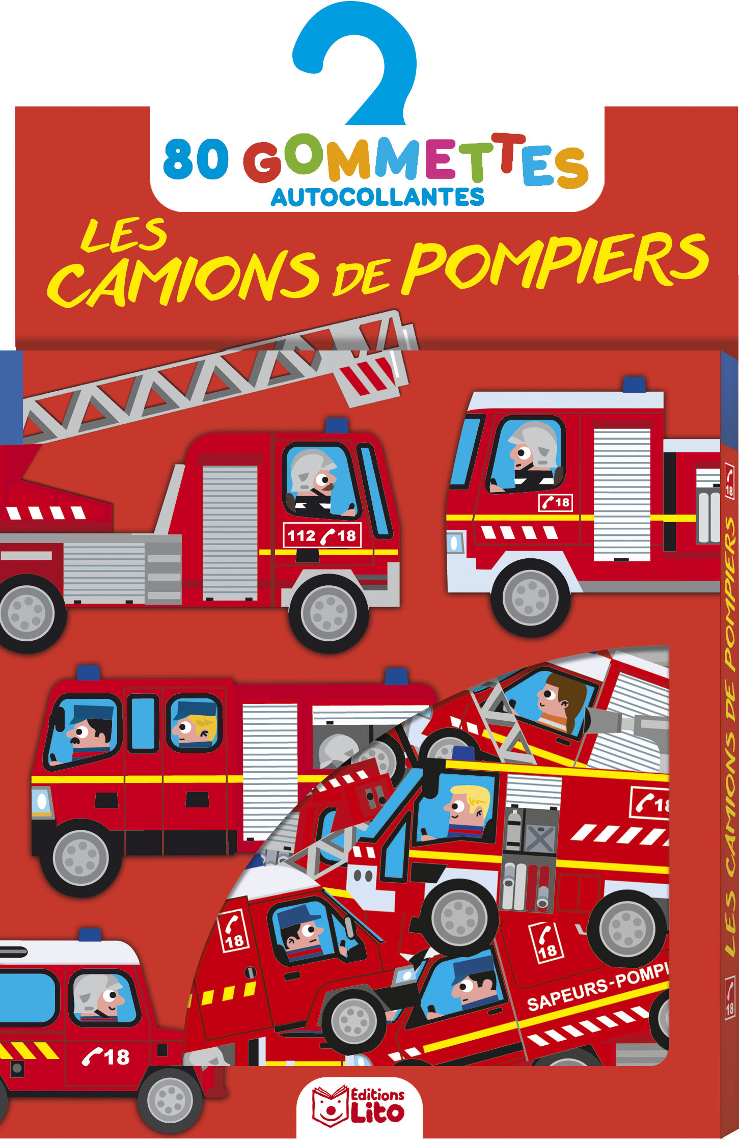 LES CAMIONS DE POMPIERS -  - LITO