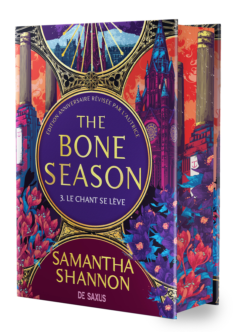 The Bone Season - Tome 03 Le chant se lève (relié collector) - Nouvelle édition - Samantha Shannon - DE SAXUS