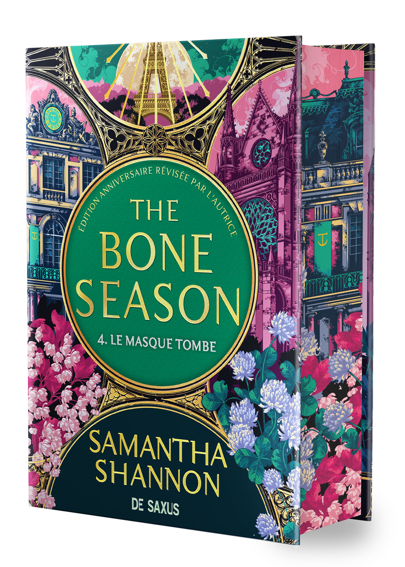 The Bone Season - Tome 04 Le masque tombe (relié collector) - Nouvelle édition - Samantha Shannon - DE SAXUS