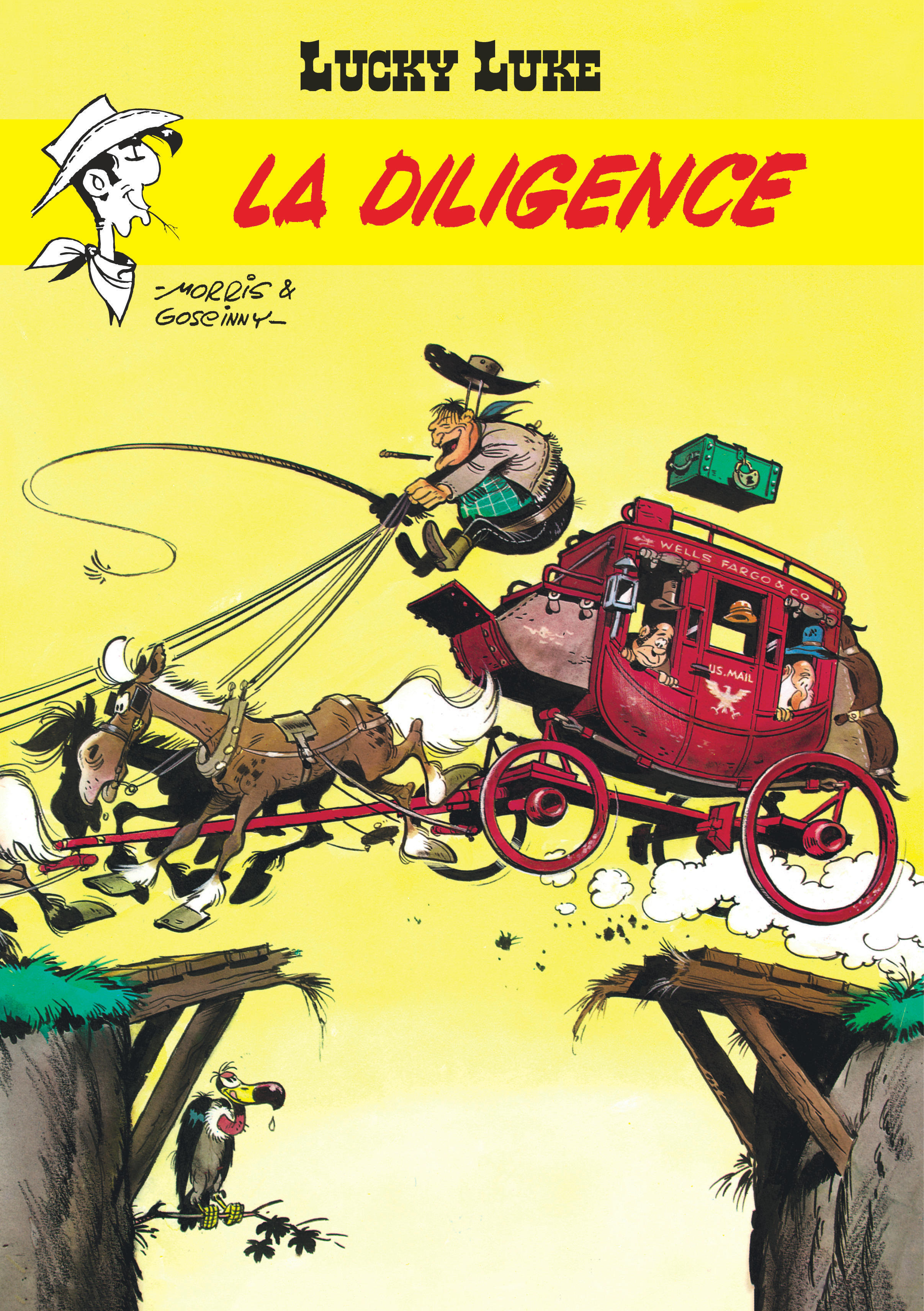 Lucky Luke - Tome 1 - La Diligence -  Goscinny - LUCKY