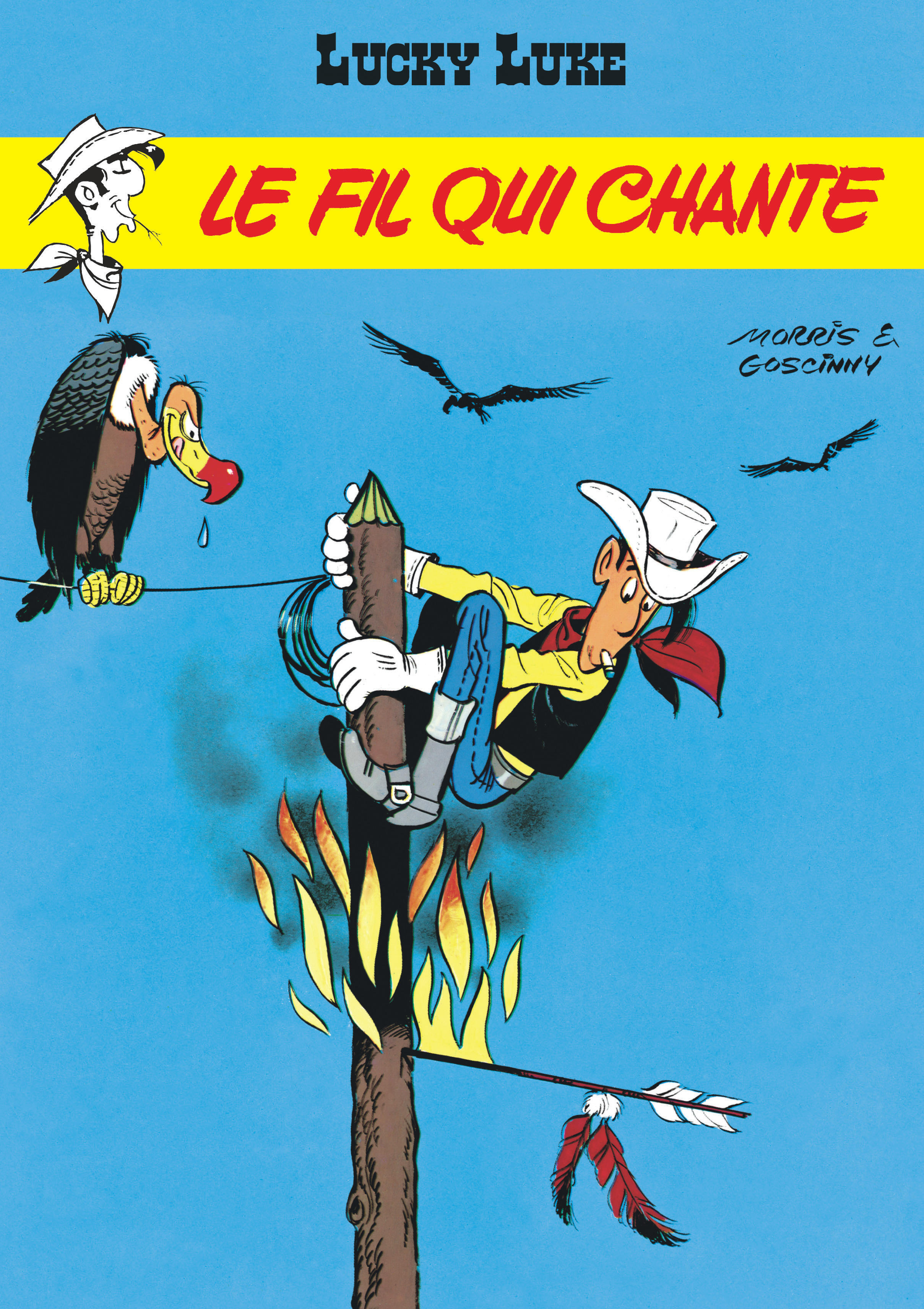 Lucky Luke - Tome 14 - Le Fil qui chante -  Goscinny - LUCKY