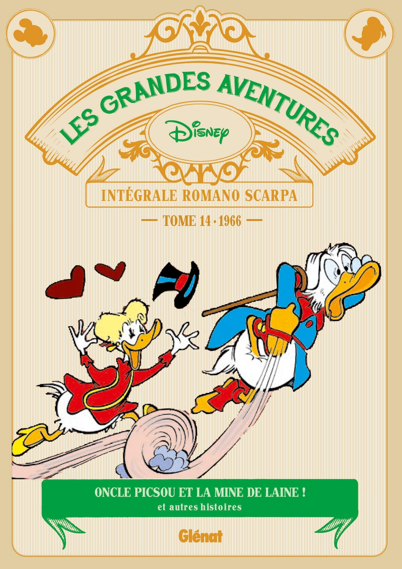 Les Grandes aventures de Romano Scarpa - Tome 14 - Romano Scarpa - GLENAT