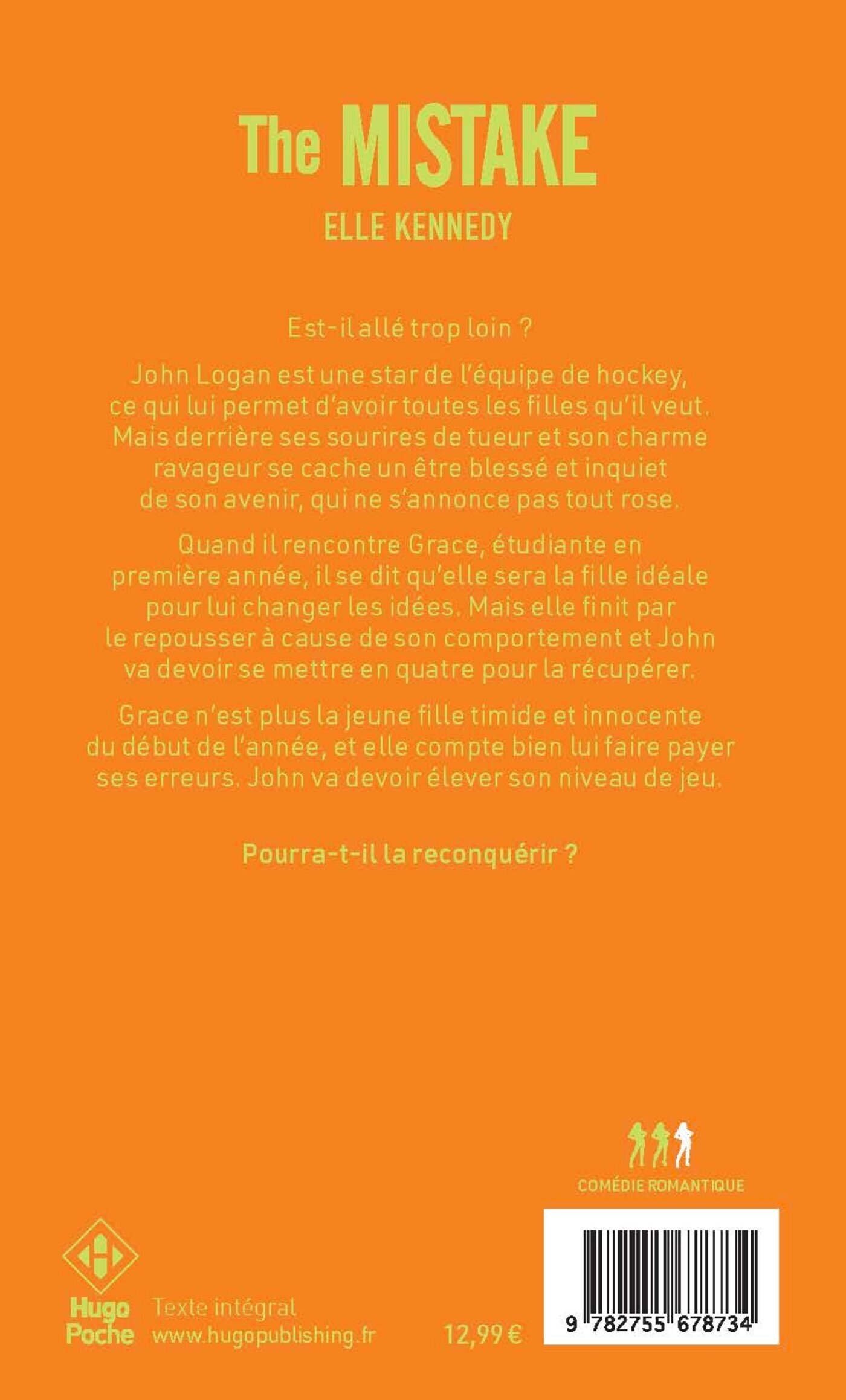Off-campus - Tome 02 - poche relié jaspage - Elle Kennedy - HUGO POCHE