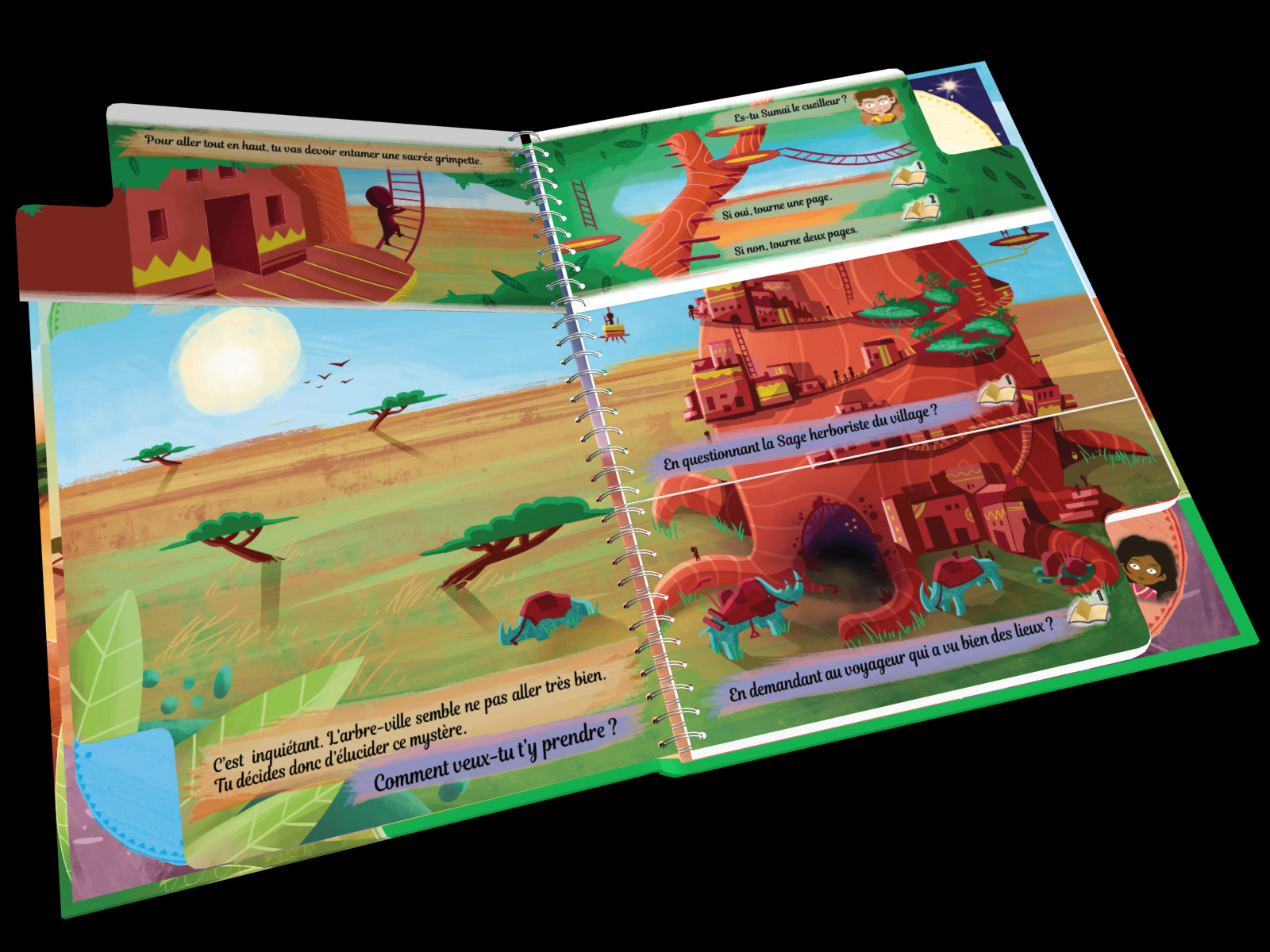 Voyage en Terre Ocre - Mathilde MALBURET, Clément LECLERCQ, ERICK ALEXANDERSON ROSAS,   - GAME FLOW