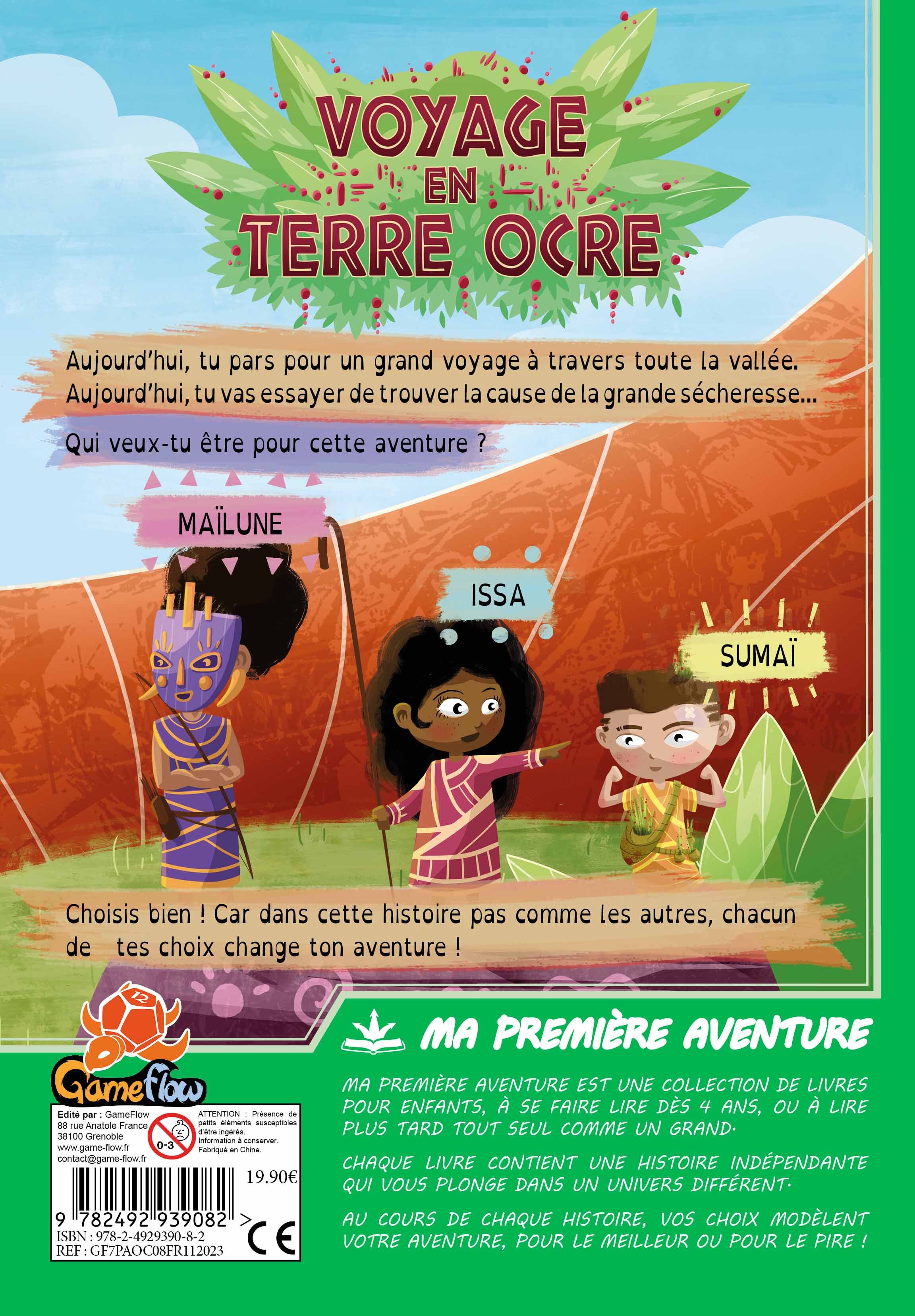 Voyage en Terre Ocre - Mathilde MALBURET, Clément LECLERCQ, ERICK ALEXANDERSON ROSAS,   - GAME FLOW