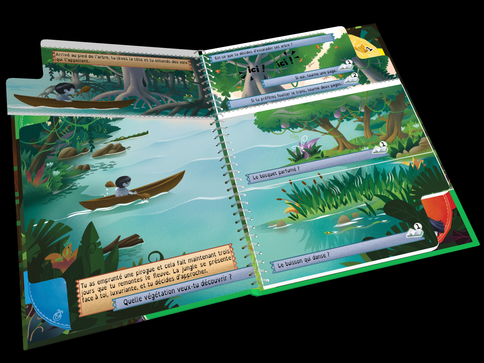 Au cœur de la Jungle - Luc REMOND, Clément LECLERCQ, ERICK ALEXANDERSON ROSAS,   - GAME FLOW