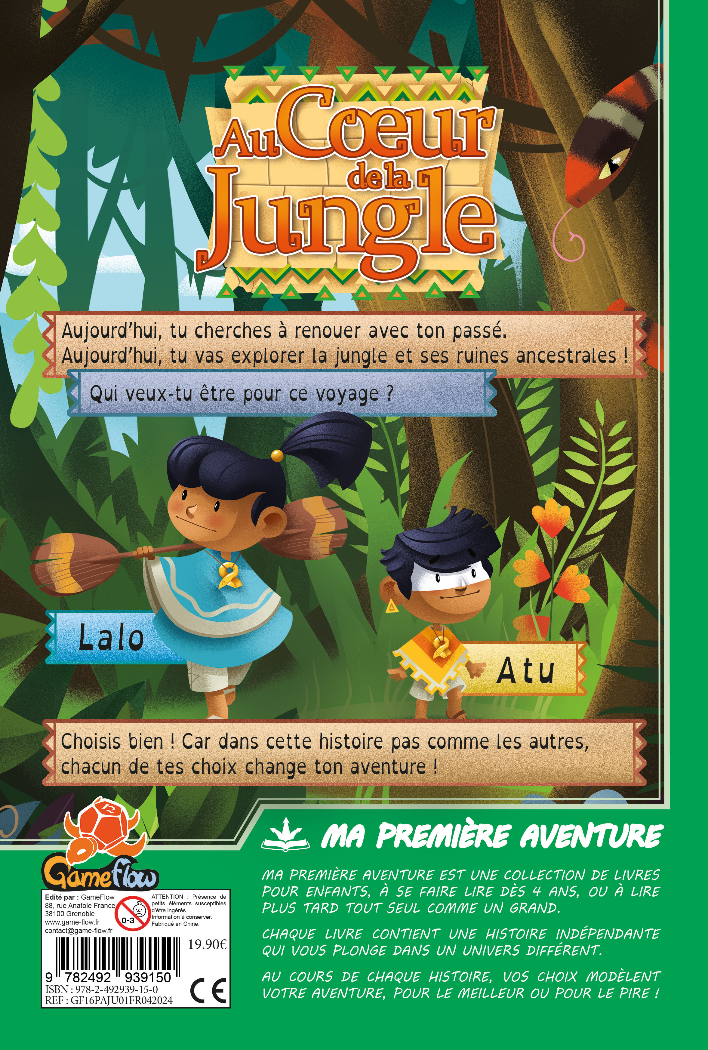 Au cœur de la Jungle - Luc REMOND, Clément LECLERCQ, ERICK ALEXANDERSON ROSAS,   - GAME FLOW