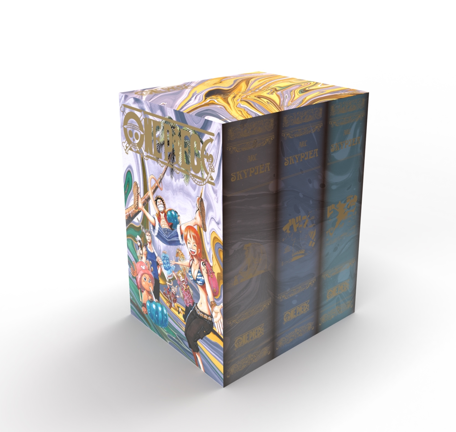 One Piece - Coffret vide Skypiea (Tomes 24 à 32) - Eiichiro Oda - GLENAT