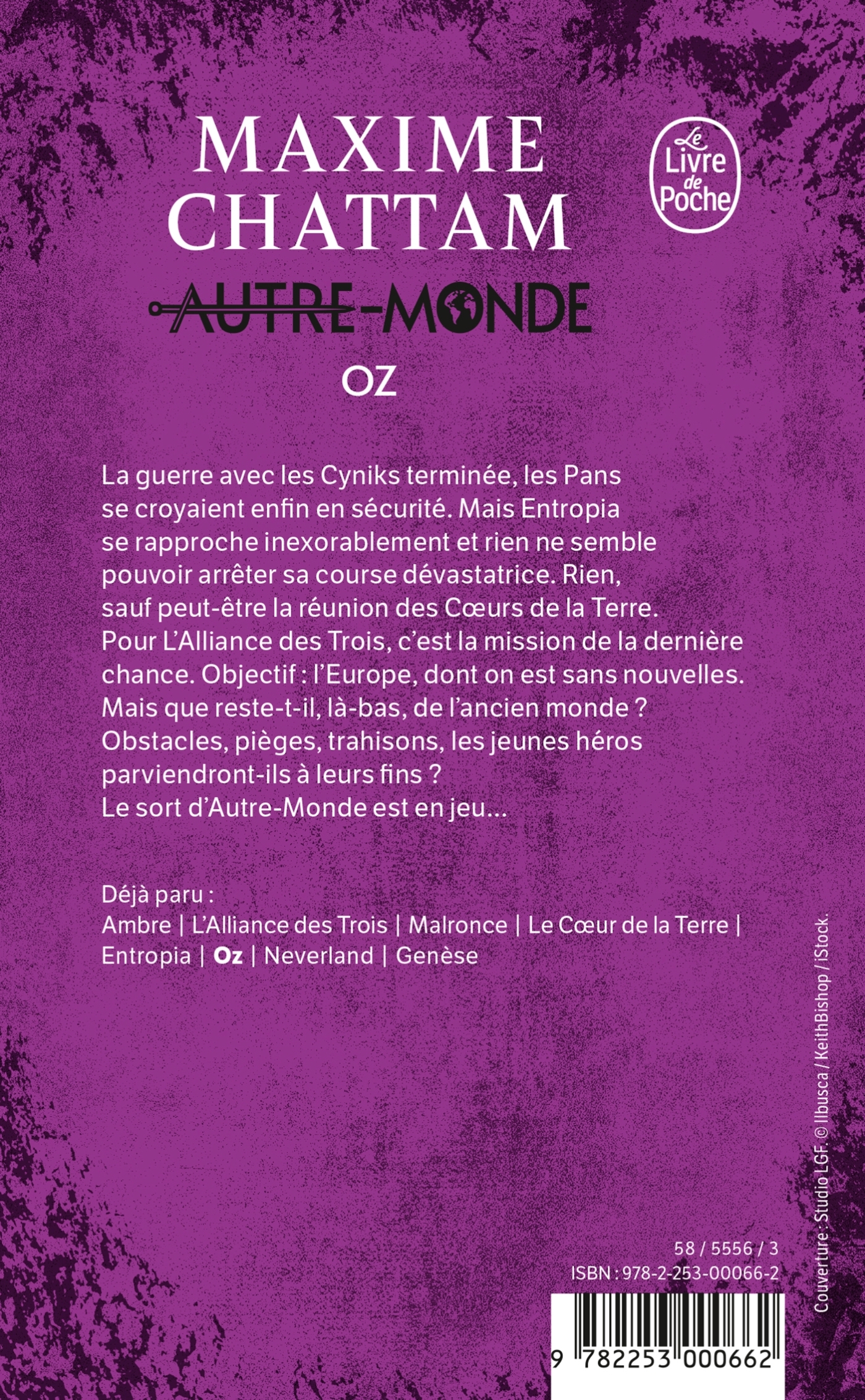 Oz (Autre-Monde, Tome 5) - Maxime Chattam - LGF