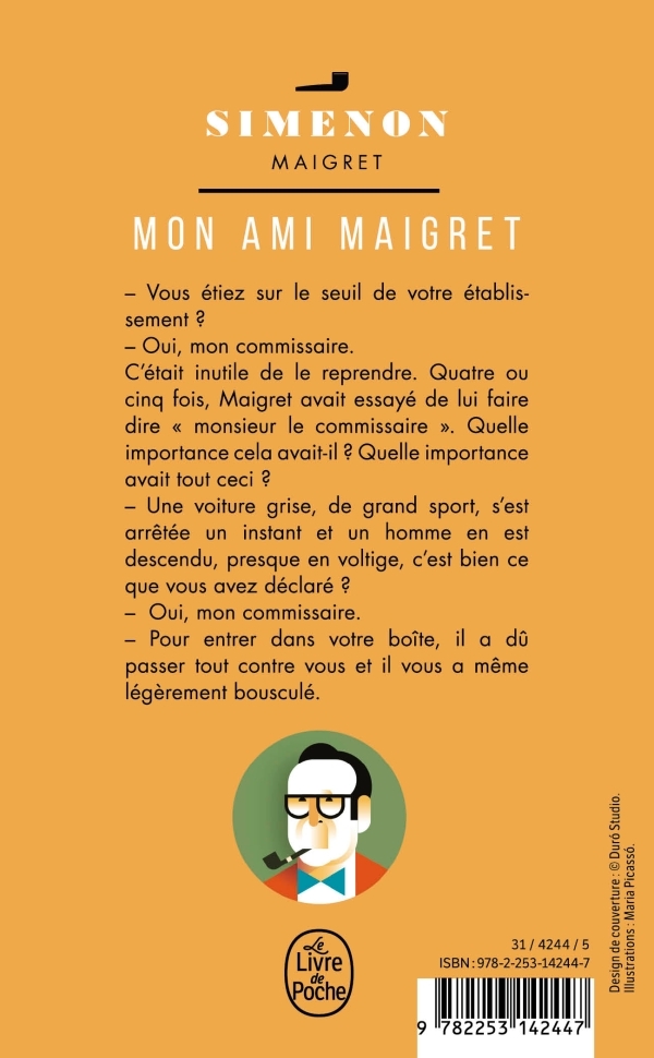 Mon ami Maigret - Georges Simenon - LGF