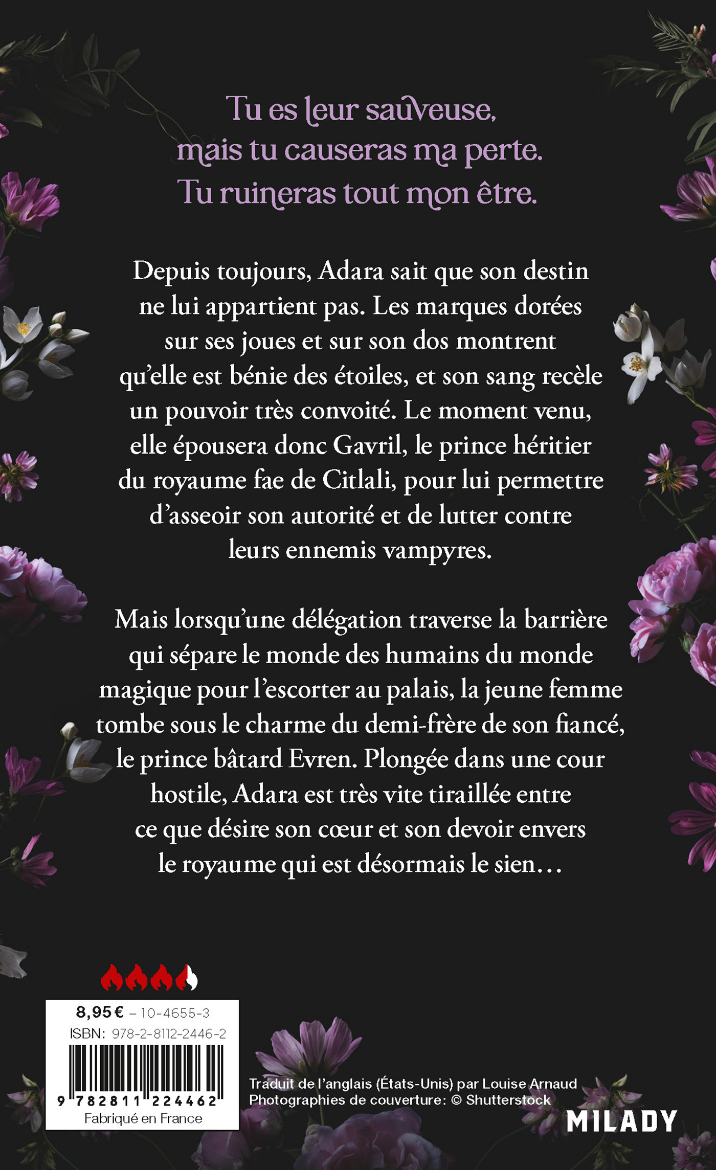 L'Étoile et l'Ombre, T1 : Un royaume d'étoiles et d'ombres - Holly Renee - MILADY