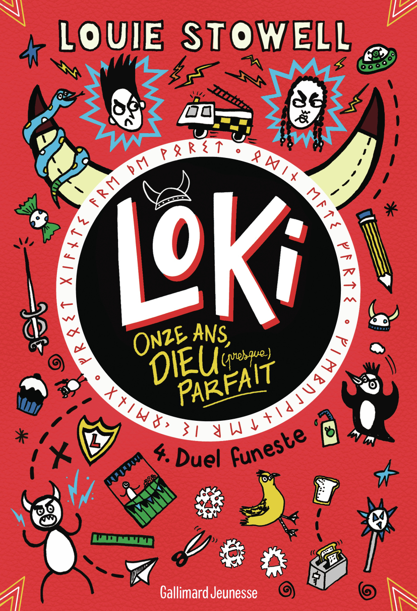 Loki, 11 ans, Dieu (presque) parfait -  LOUIE STOWELL, Louie Stowell - GALLIMARD JEUNE