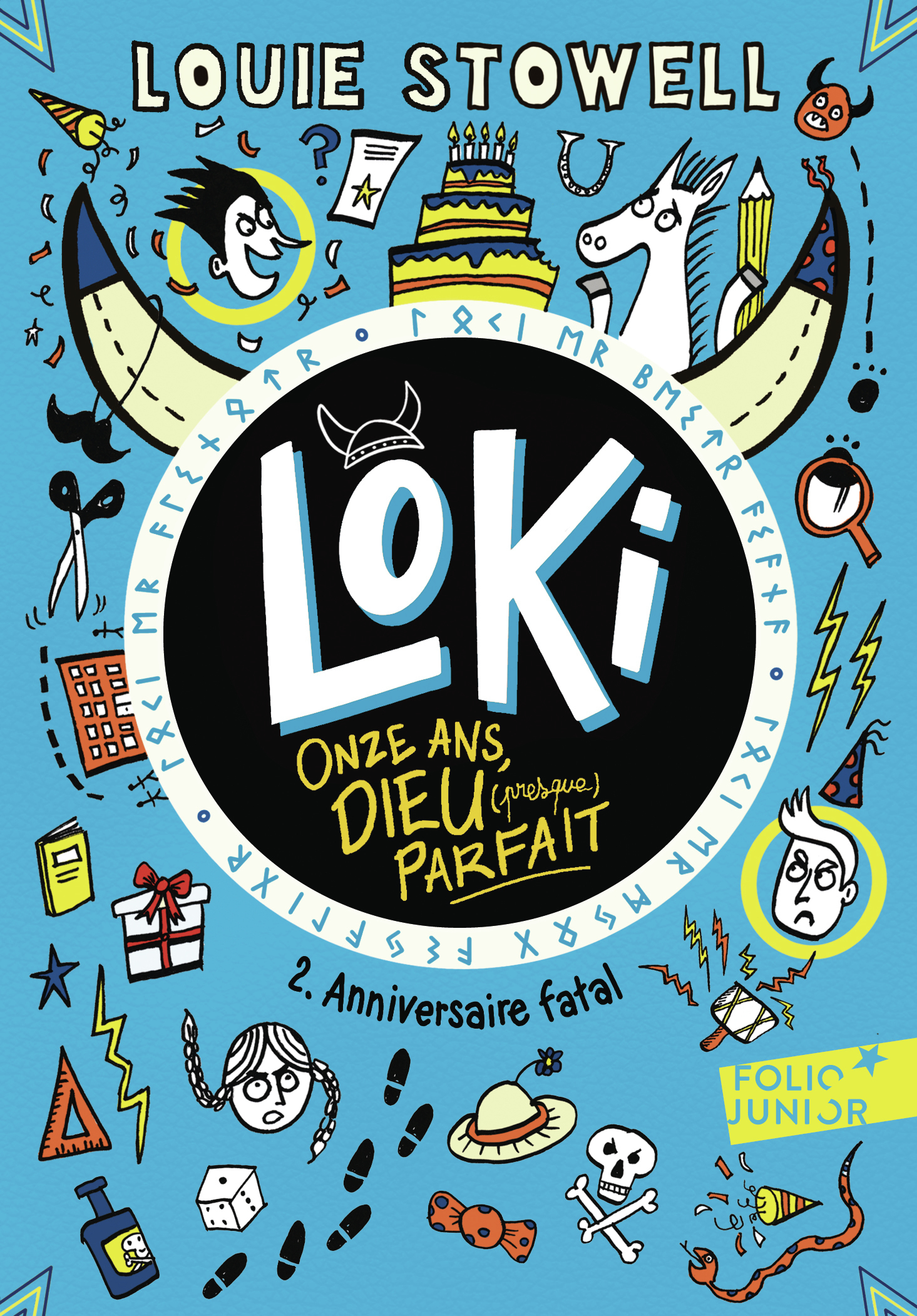 Loki, 11 ans, dieu (presque) parfait -  LOUIE STOWELL, Louie Stowell - GALLIMARD JEUNE
