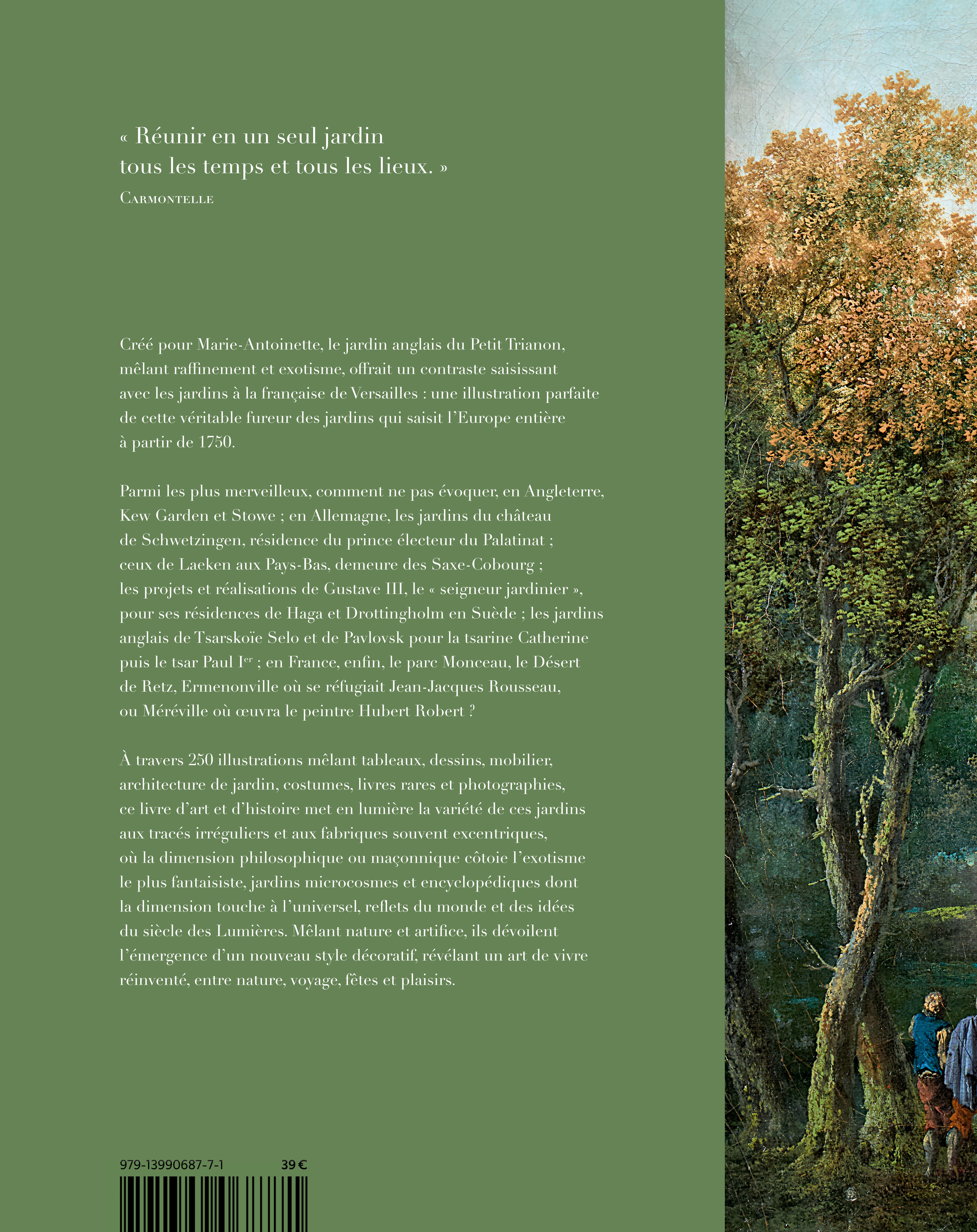 Jardins des Lumières (1750-1800) - ÉLISABETH MAISONNIER, Christophe Leribault, Laurent Salomé, Hervé Brunon - EL VISO