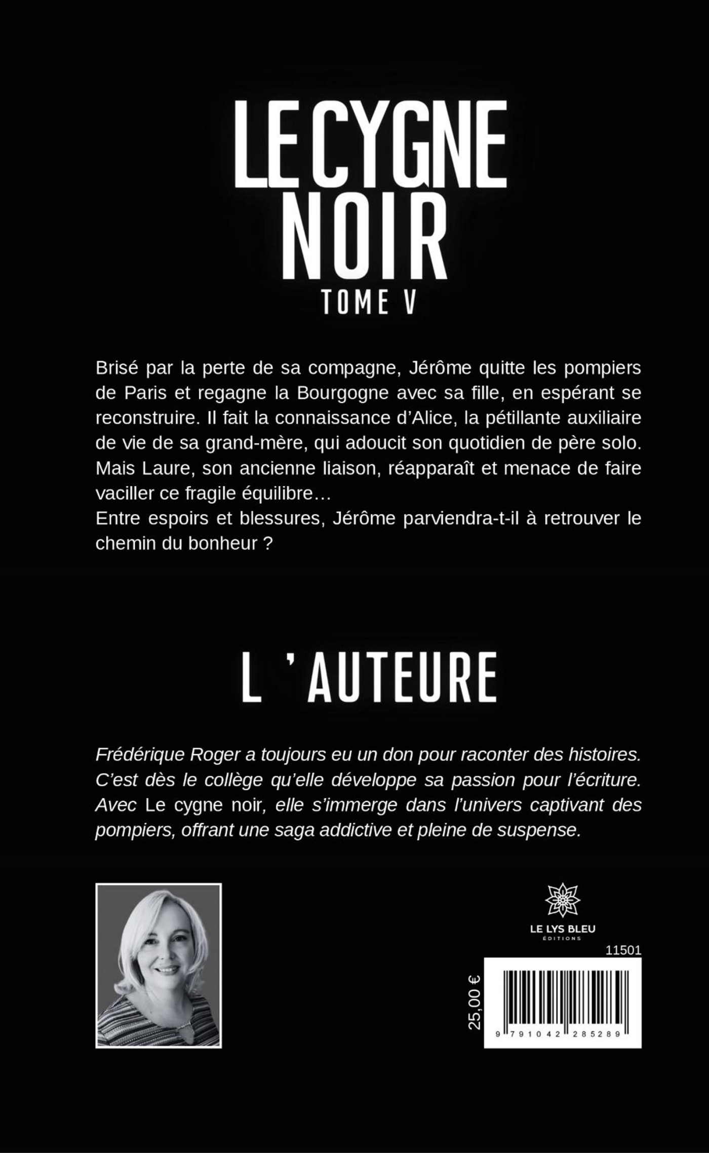 Le cygne noir - Frederique Roger - LE LYS BLEU