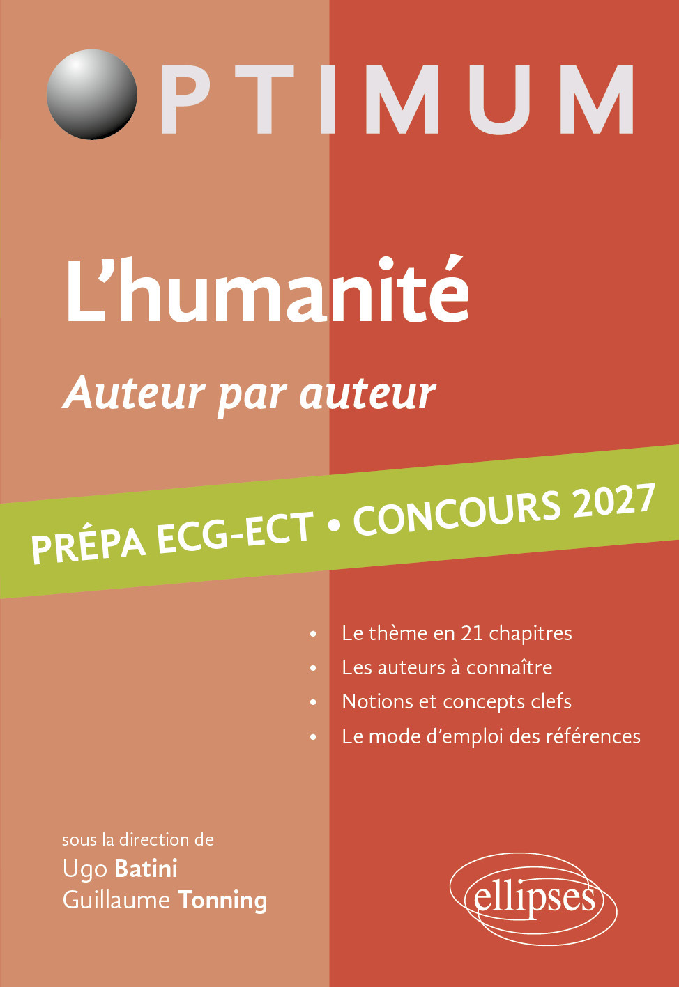 L'humanité. Auteur par auteur. Littérature, Philosophie, Culture générale. Prépa ECG-ECT - Ugo Batini, Guillaume Tonning, Fabien Fichaux - ELLIPSES