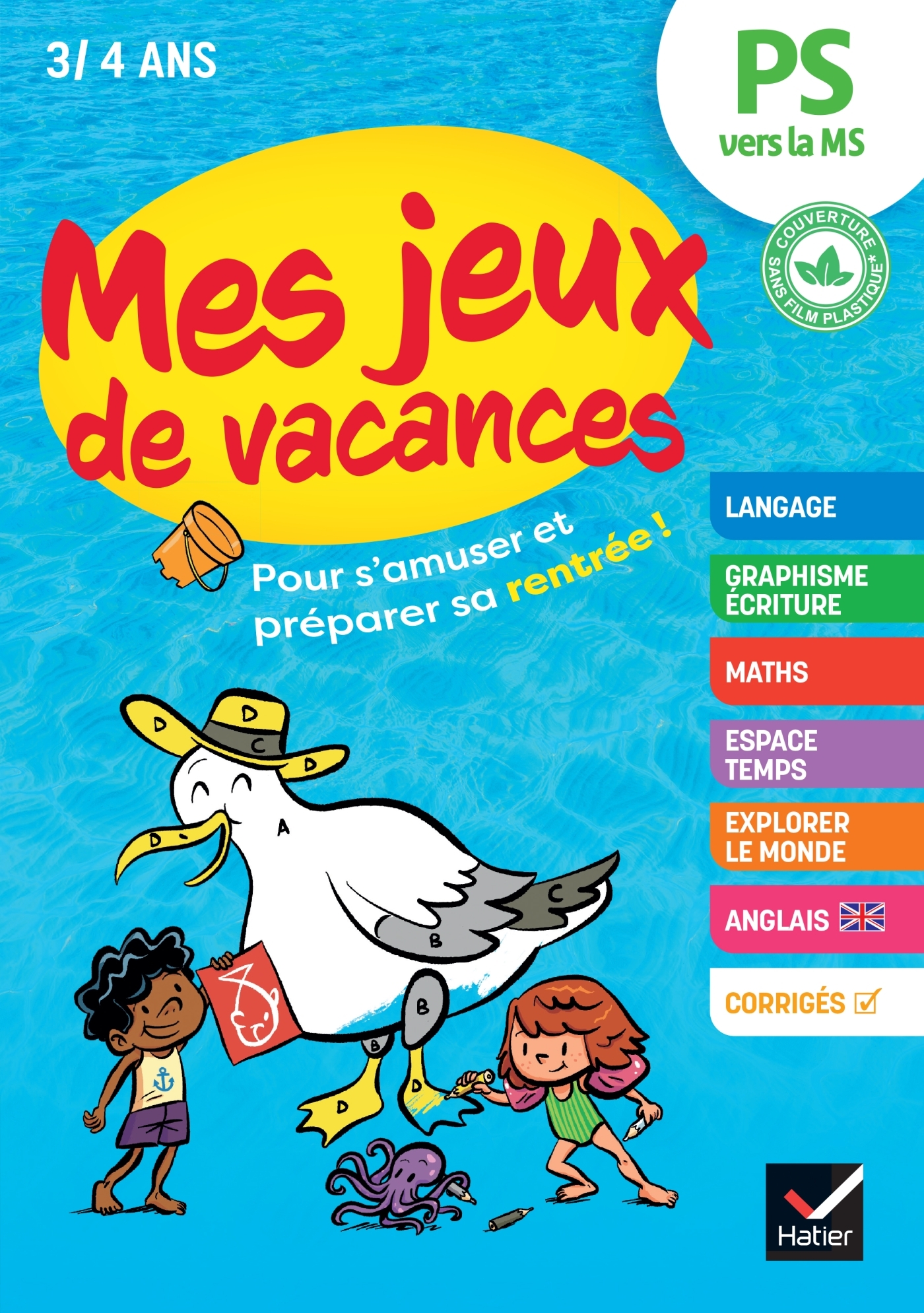 Cahier de vacances 2026 - Mes jeux de vacances - De la PS vers la MS - Florence Doutremepuich, Françoise Perraud, Marie Quentrec - HATIER