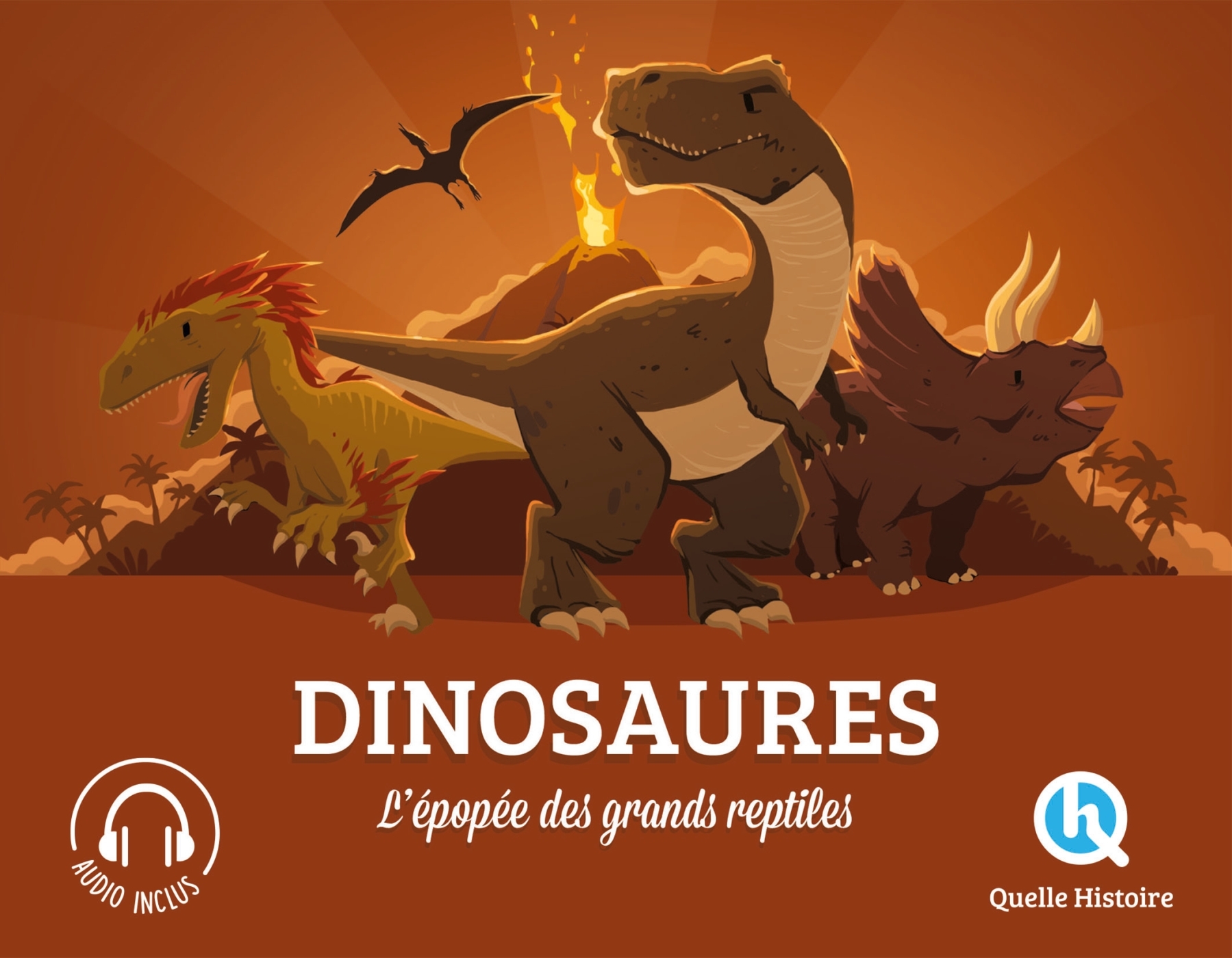 Dinosaures -  Clémentine V. Baron, Clémentine V. BARON - QUELLE HISTOIRE