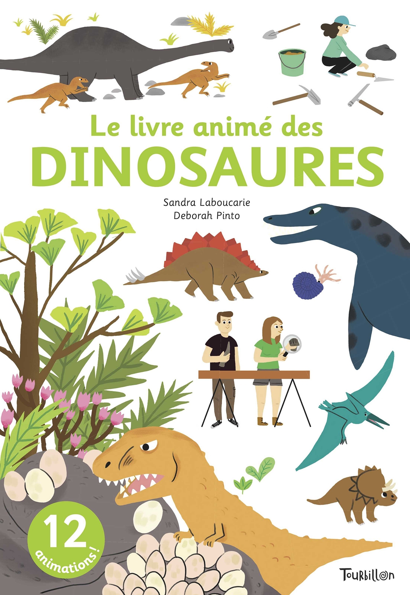 Les dinosaures - SANDRA LABOUCARIE - TOURBILLON