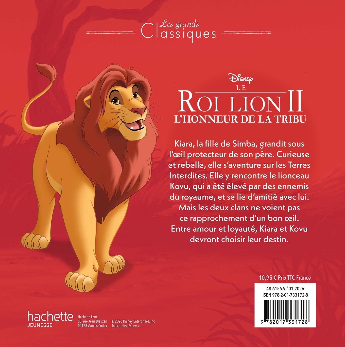 LE ROI LION 2 - Les Grands Classiques Disney -  - DISNEY HACHETTE