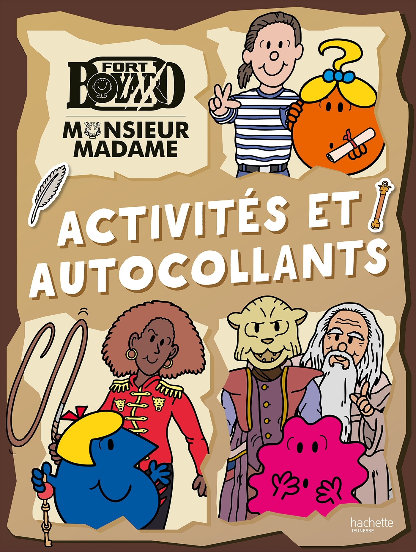 Les Monsieur Madame à Fort Boyard - livre d'activités -  Sanrio - HACHETTE JEUN.