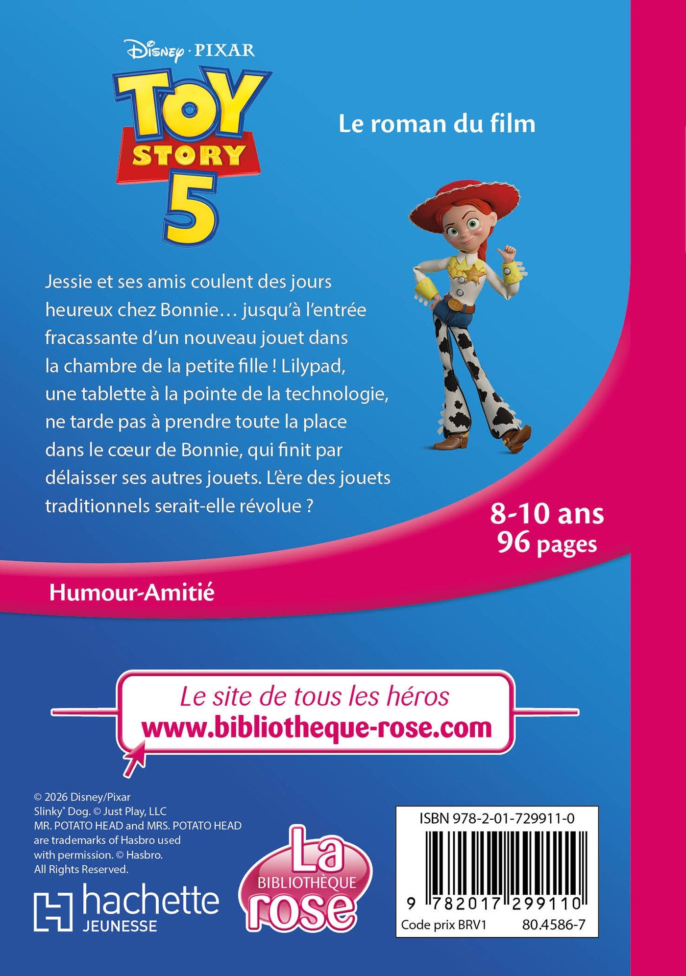 Bibliothèque Disney, Toy Story 5 - Le roman du film -  Disney - HACHETTE JEUN.
