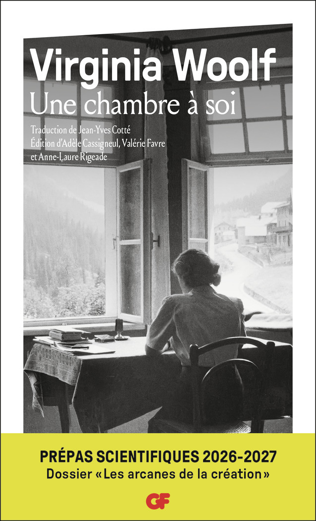 Une chambre à soi - Prépas scientifiques 2026-2027 - Virginia Woolf, ANNE-LAURE RIGEADE, Valérie Favre, Adèle CASSIGNEUL - FLAMMARION