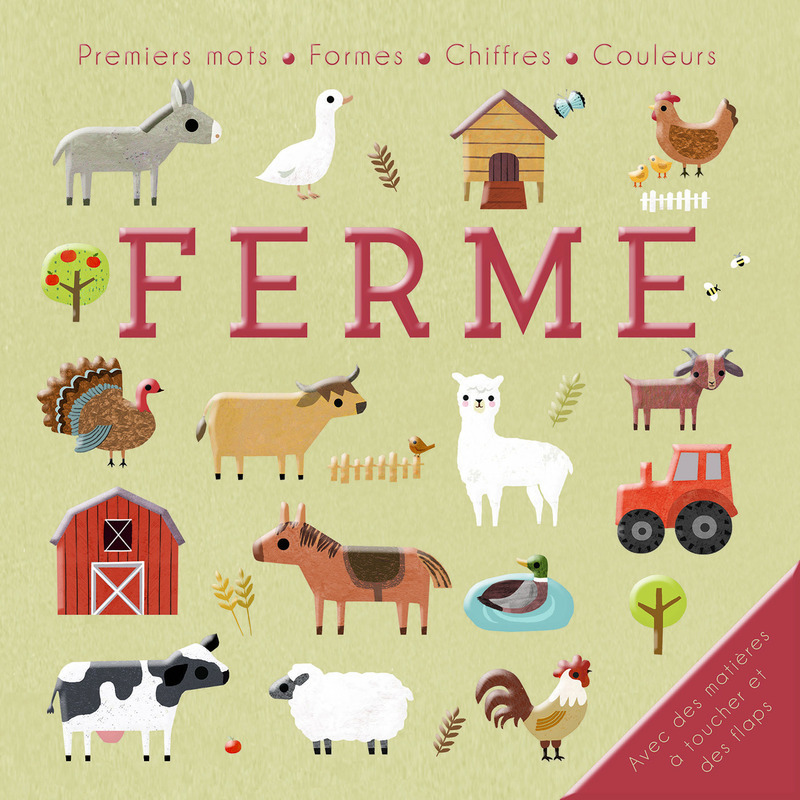 Bébé découvre - Ferme - Rebecca Weerasekera - 1 2 3 SOLEIL