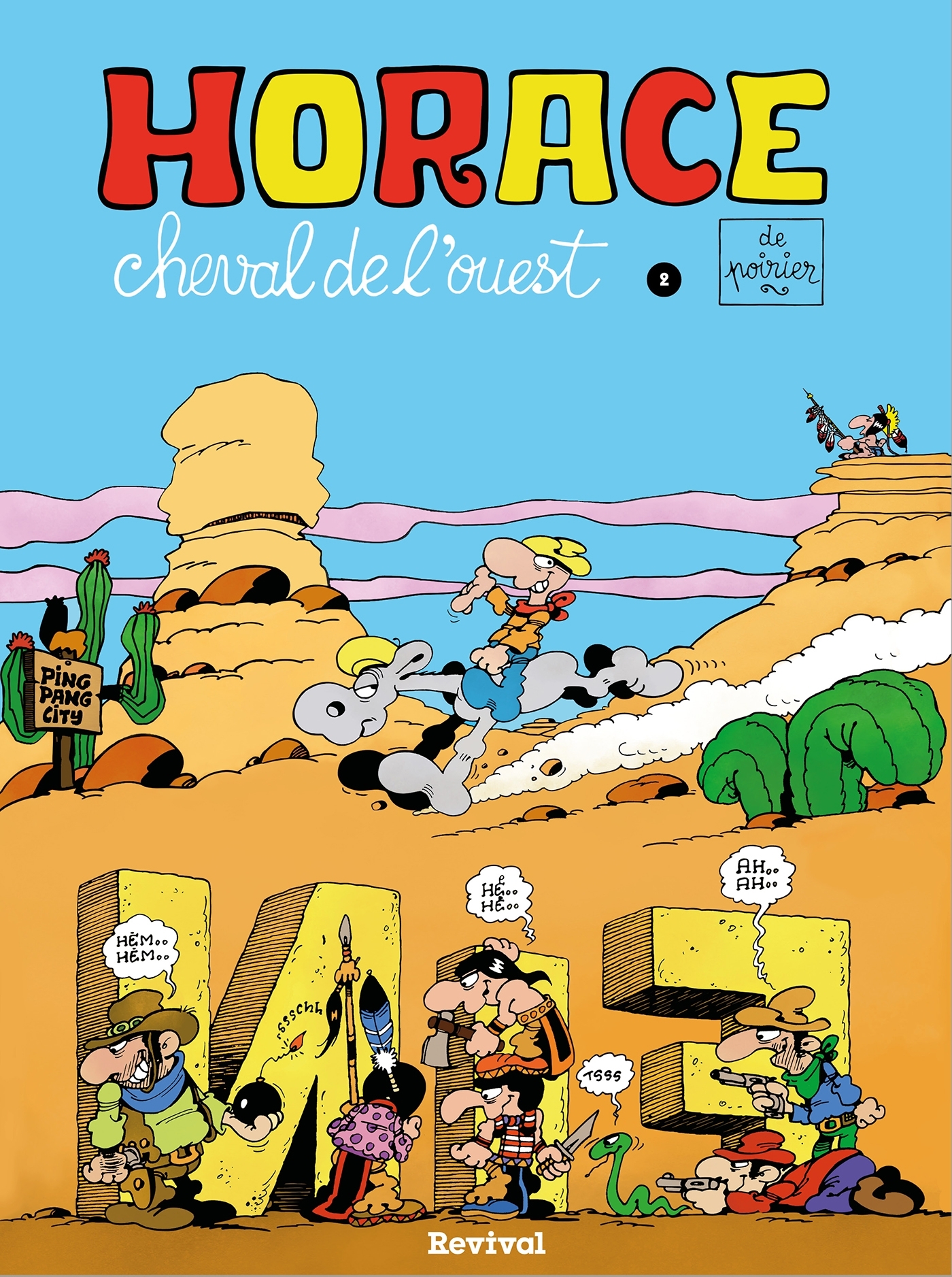 Horace tome 2 - Jean-Claude Poirier - REVIVAL