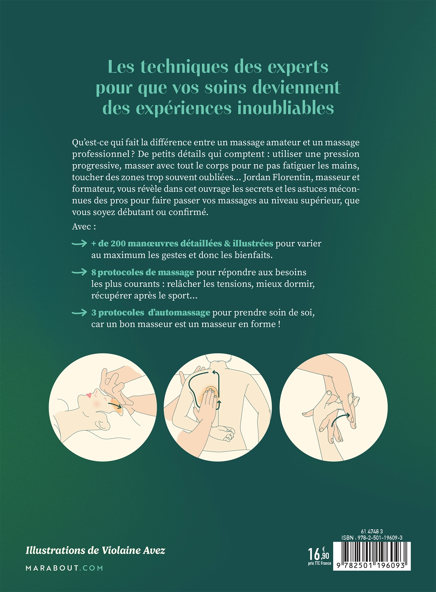 Secrets pour masser comme un pro - Jordan FLORENTIN, Jordan Florentin @flow_massages - MARABOUT