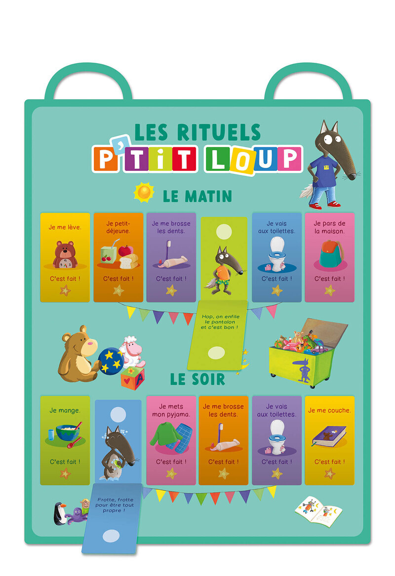 Les rituels de P'tit Loup - Orianne LALLEMAND - AUZOU