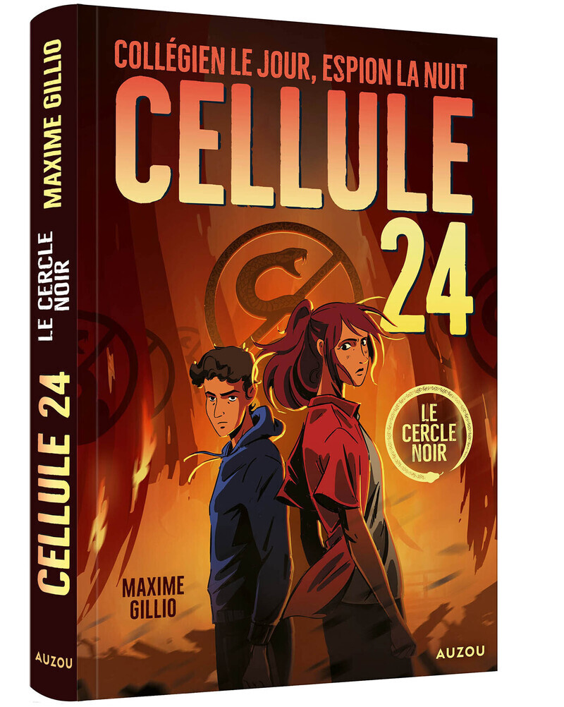 Cellule 24 - Tome 5 Le Cercle noir - Maxime Gillio - AUZOU
