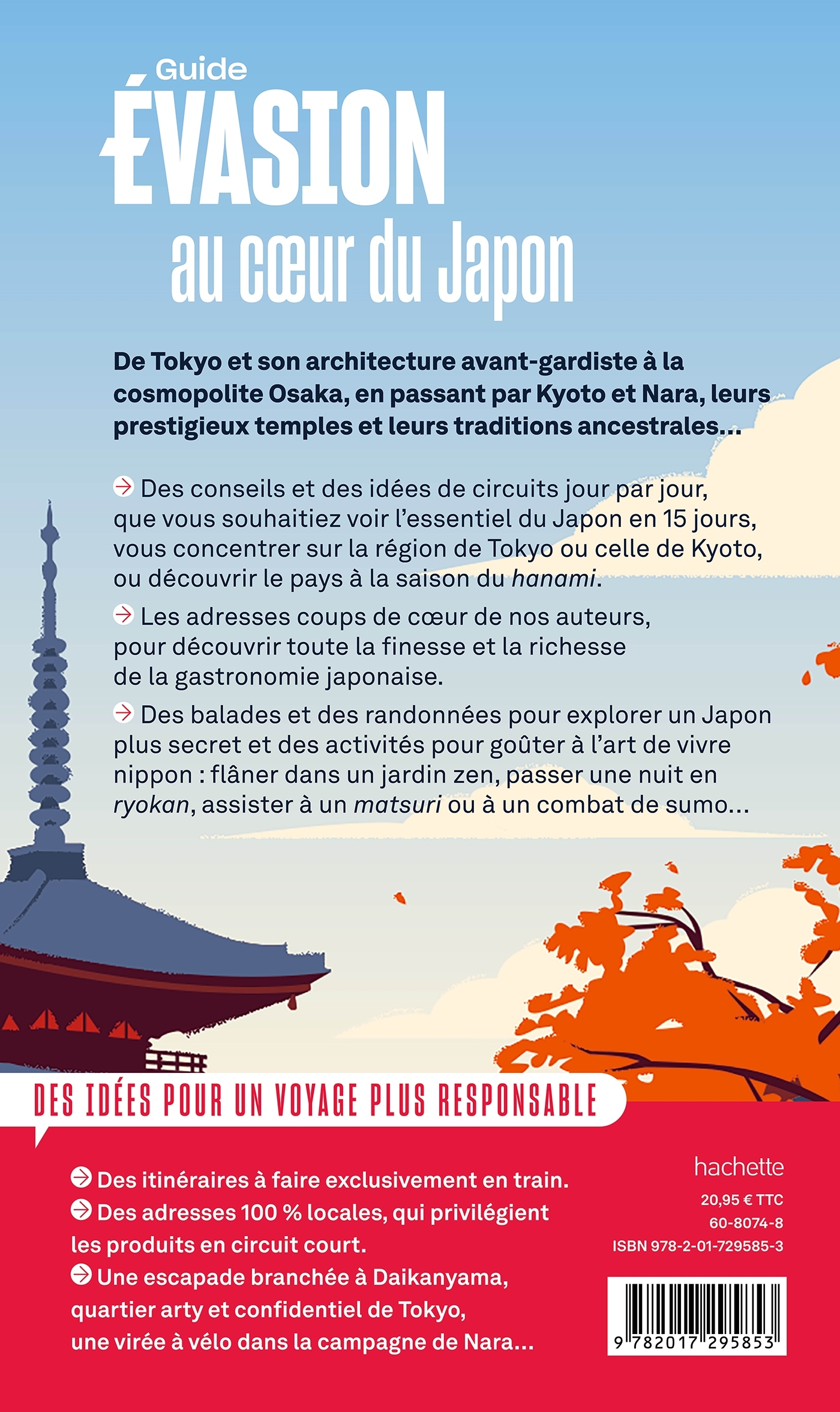 Japon Guide Evasion - Patrick Duval - HACHETTE TOURI