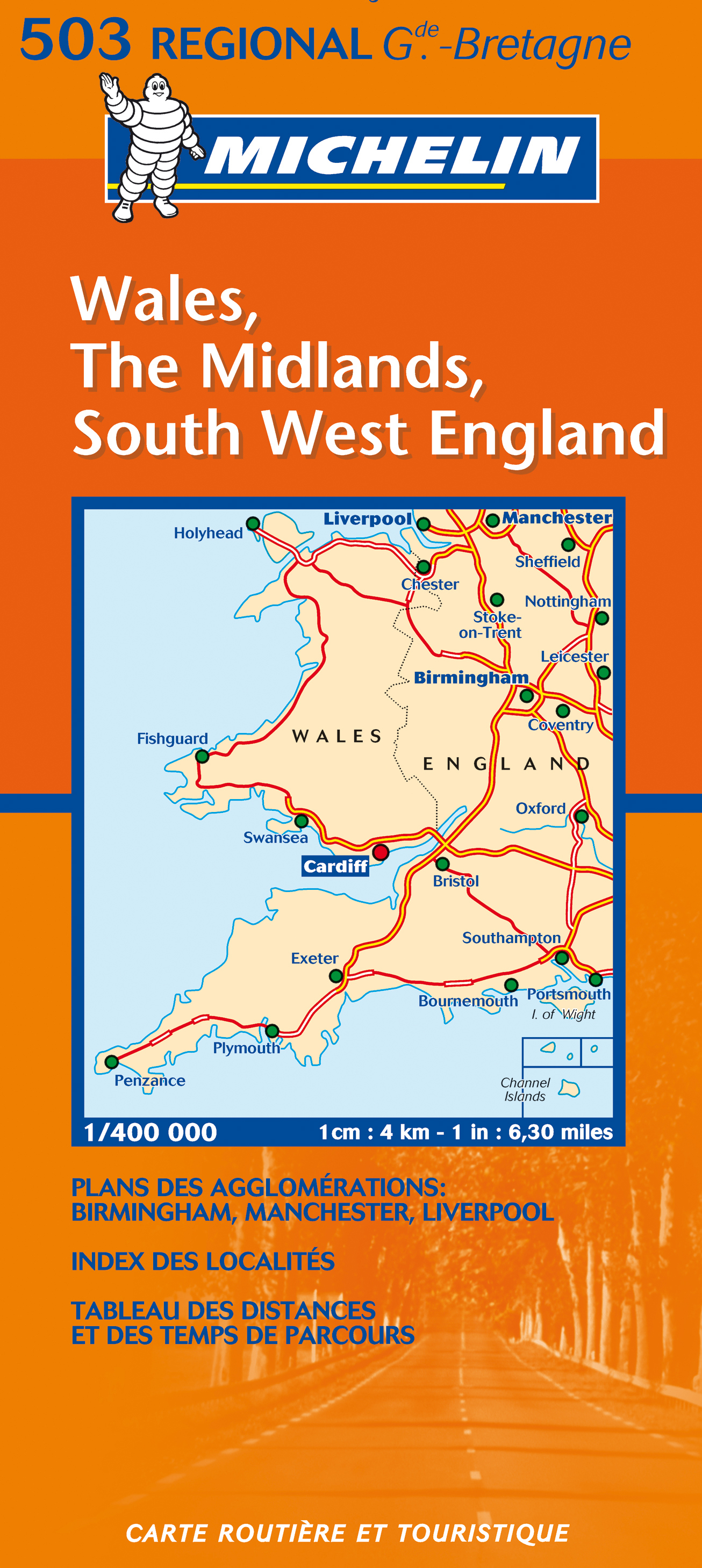 CR 503 WALES, THE MIDLANDS, SOUTH WEST ENGLAND 2012 -  - MICHELIN