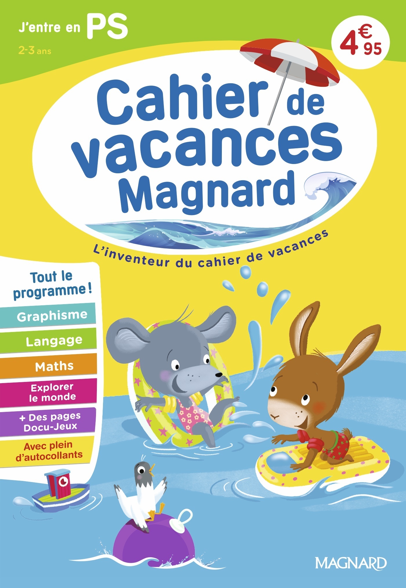 Cahier de vacances 2026, J'entre en petite section 2-3 ans - Aurélie Perrot - MAGNARD