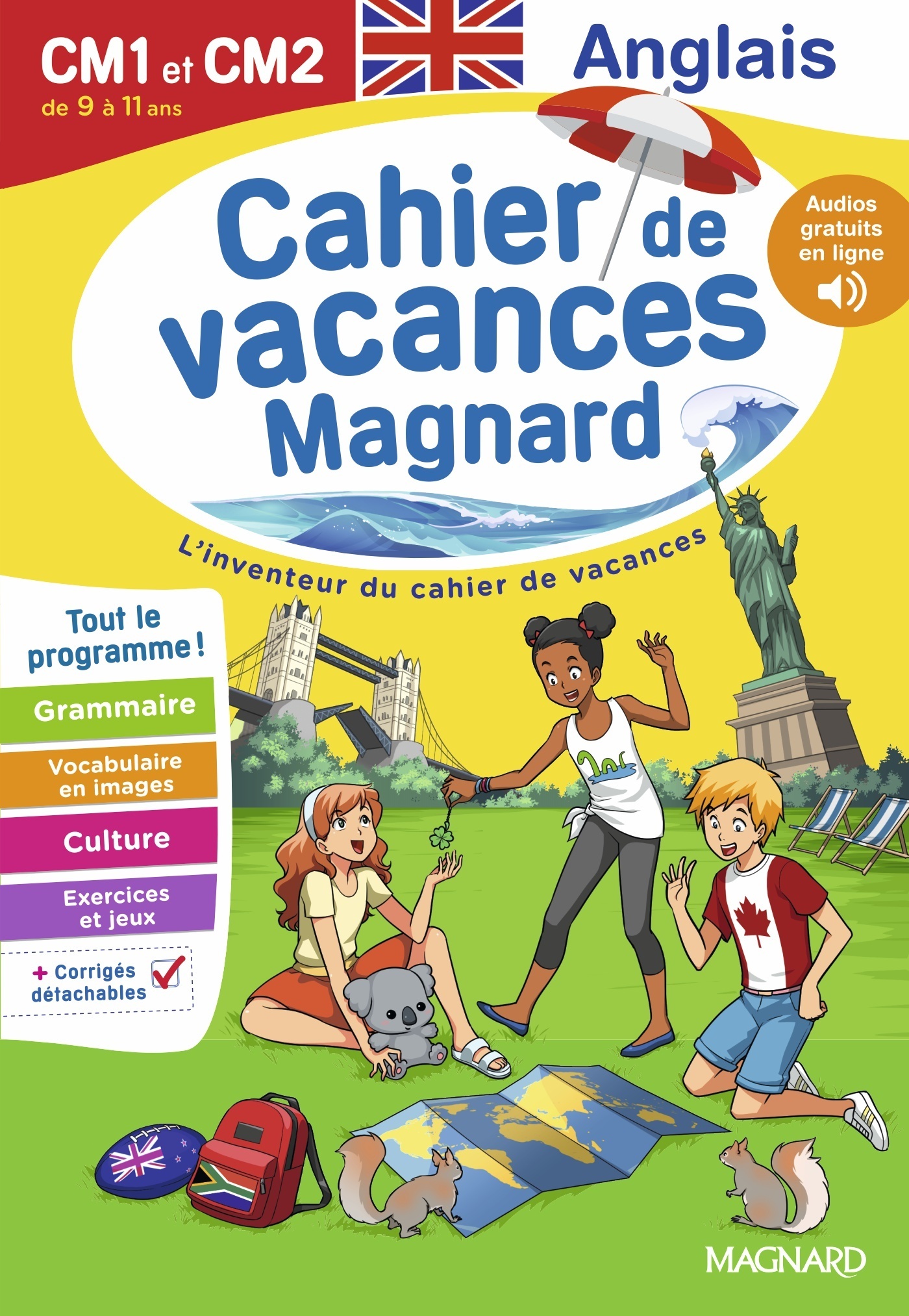 Cahier de vacances 2026, Anglais CM1 et CM2 - Sophie Boudin - MAGNARD