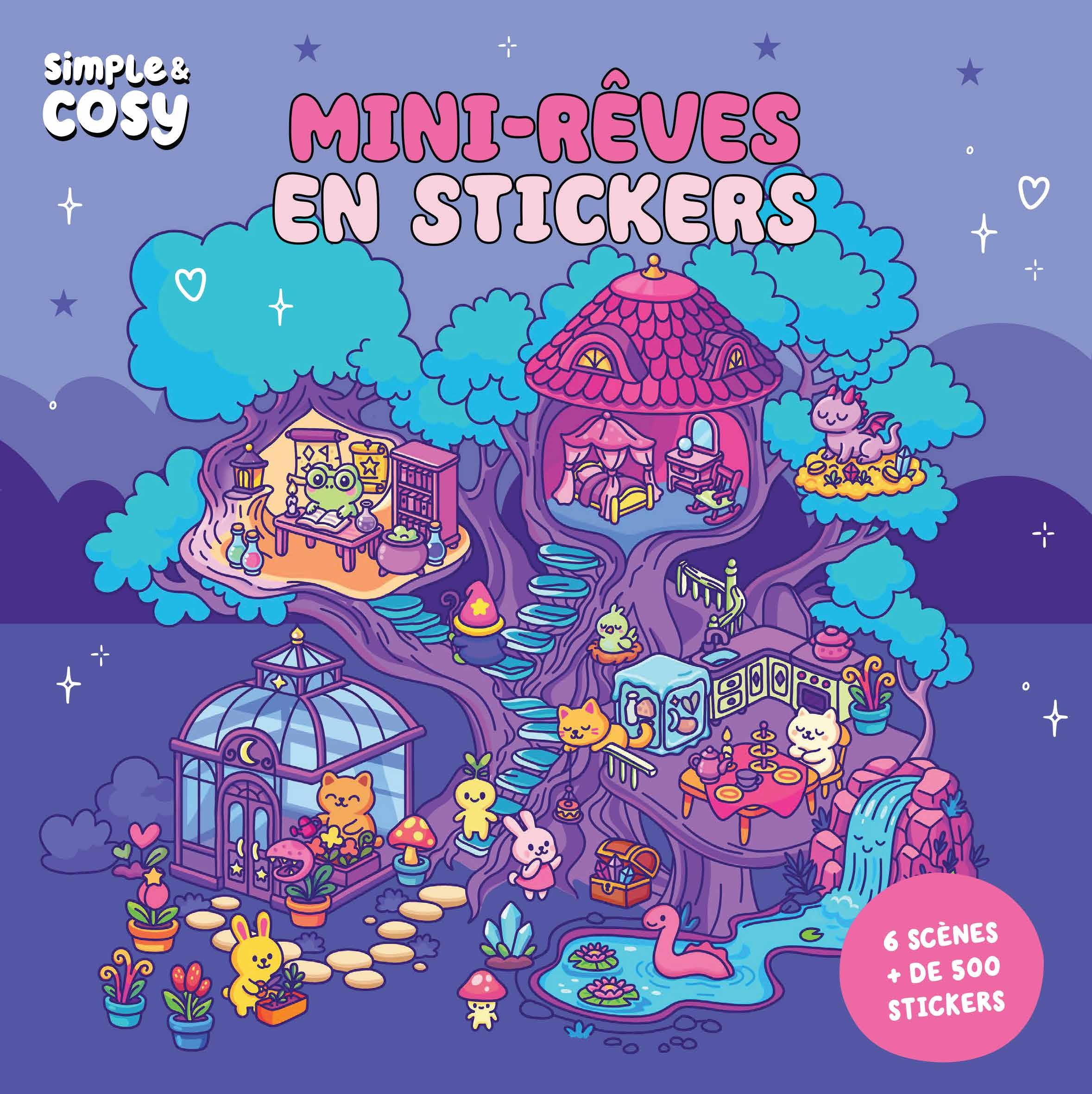Simple et cosy - Mini rêves en stickers -  - FLEURUS