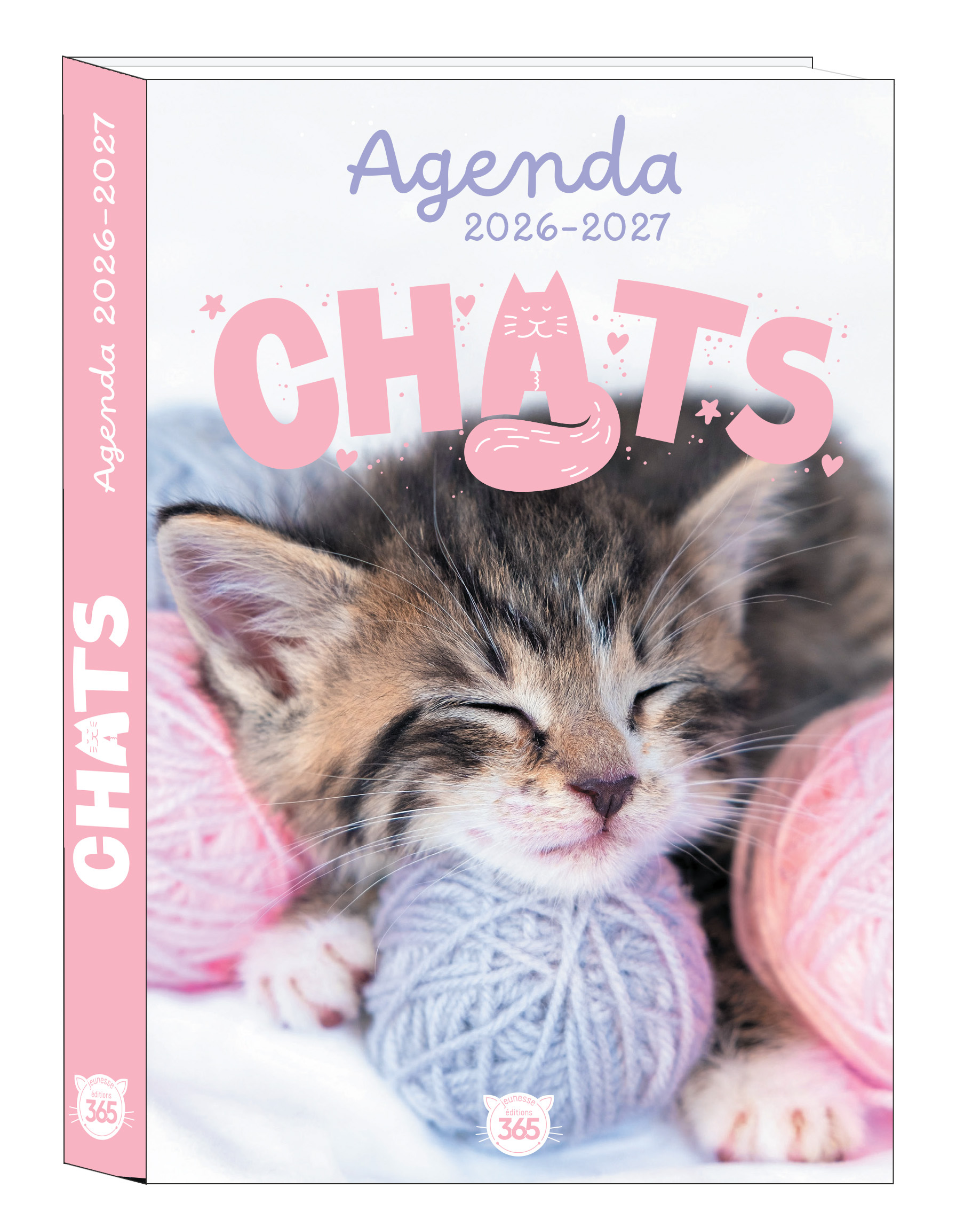 Agenda scolaire Chats 2026-2027 -  - 365 PARIS
